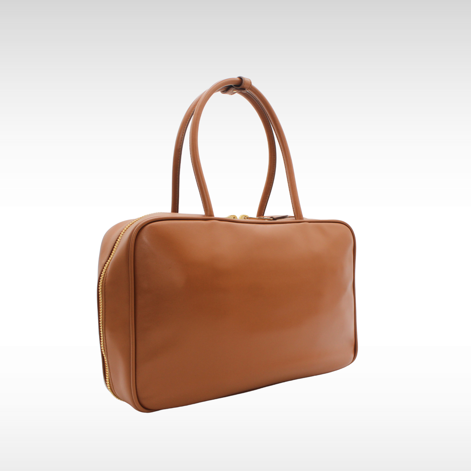 Beau Calf Brown Shoulder Bag