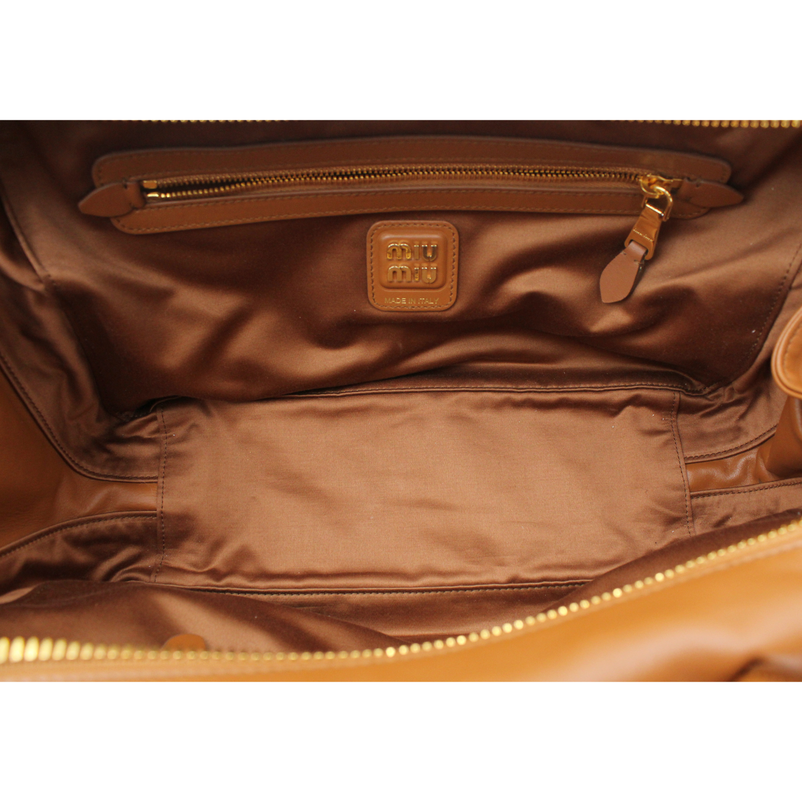 Beau Calf Brown Shoulder Bag