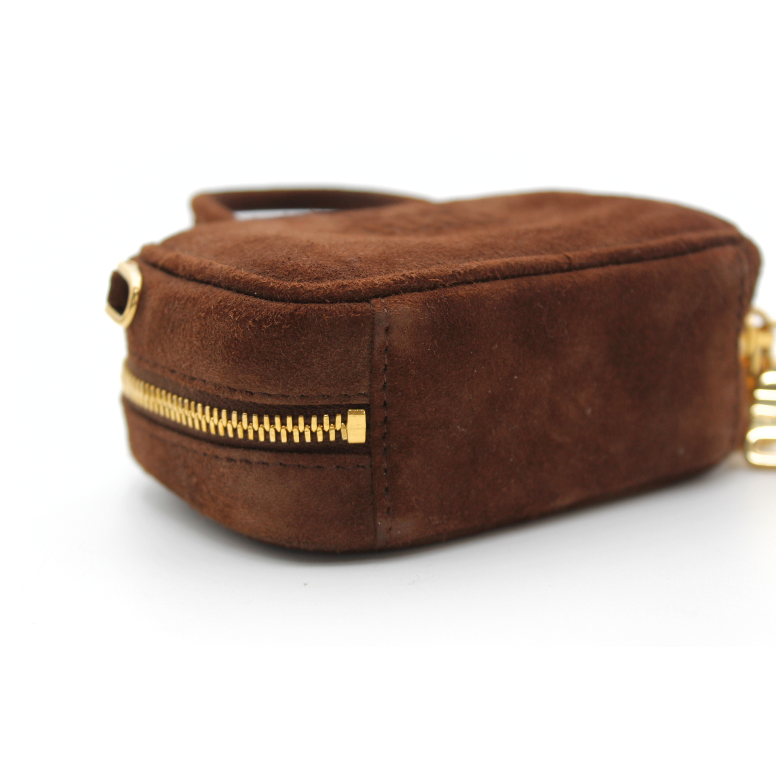 Beau Micro Suede Brown Handbag