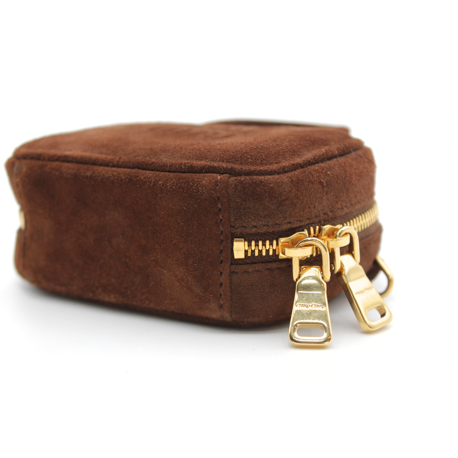 Beau Micro Suede Brown Handbag