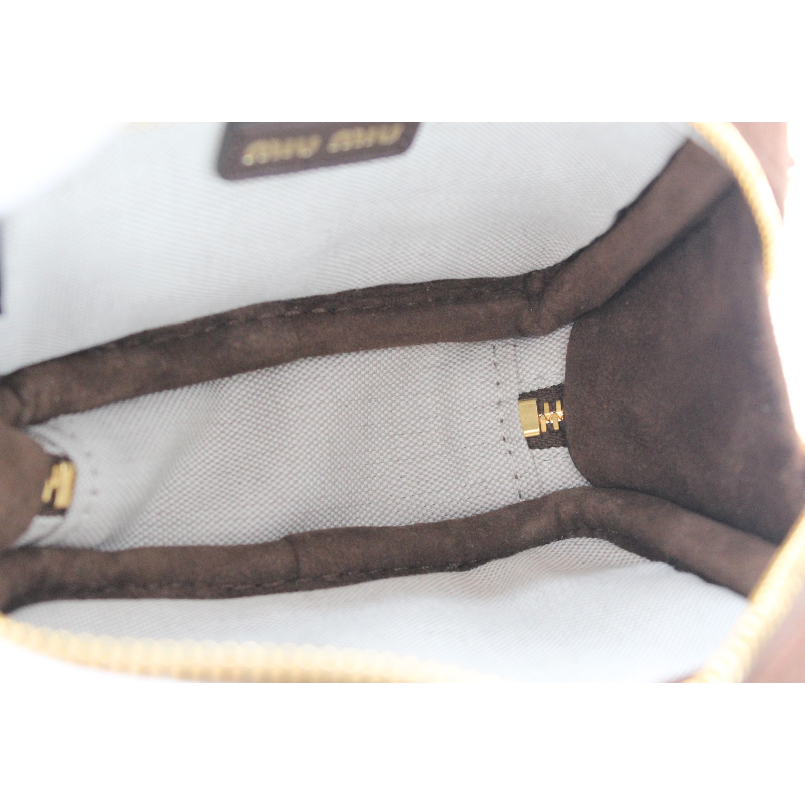 Beau Micro Suede Brown Handbag