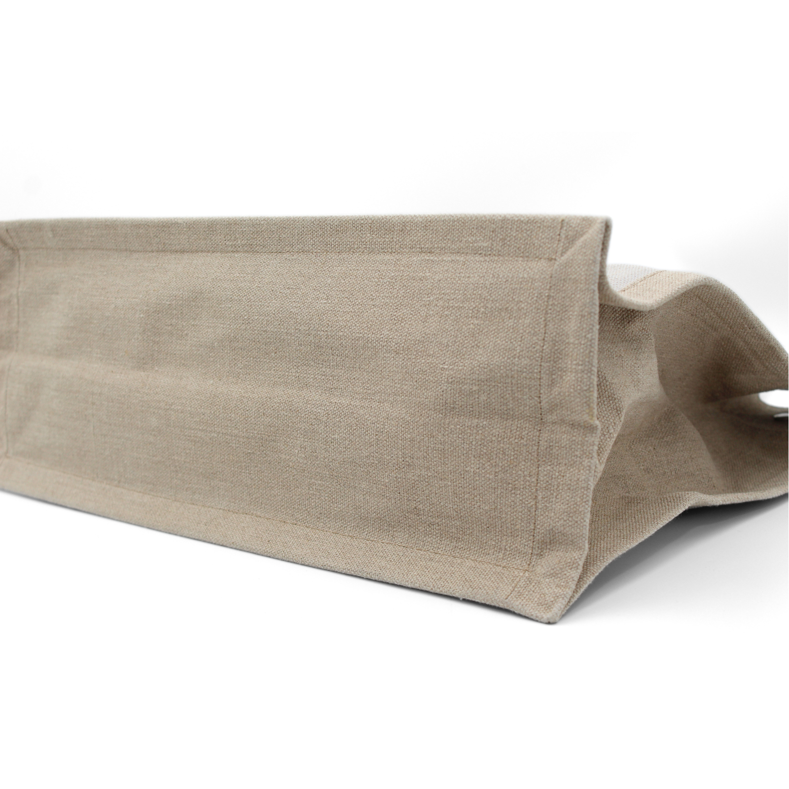 Rive Gauche Coated Canvas Natural Tote Bag