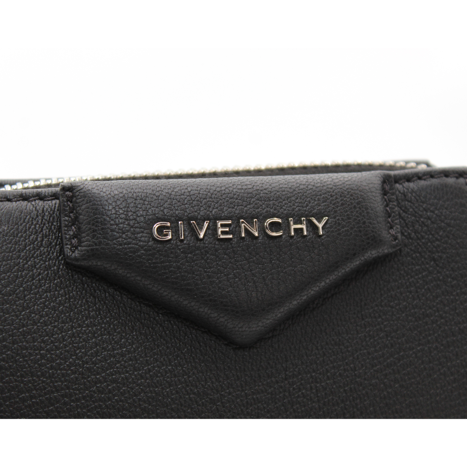 Antigona Nano Goat Black Crossbody Bag