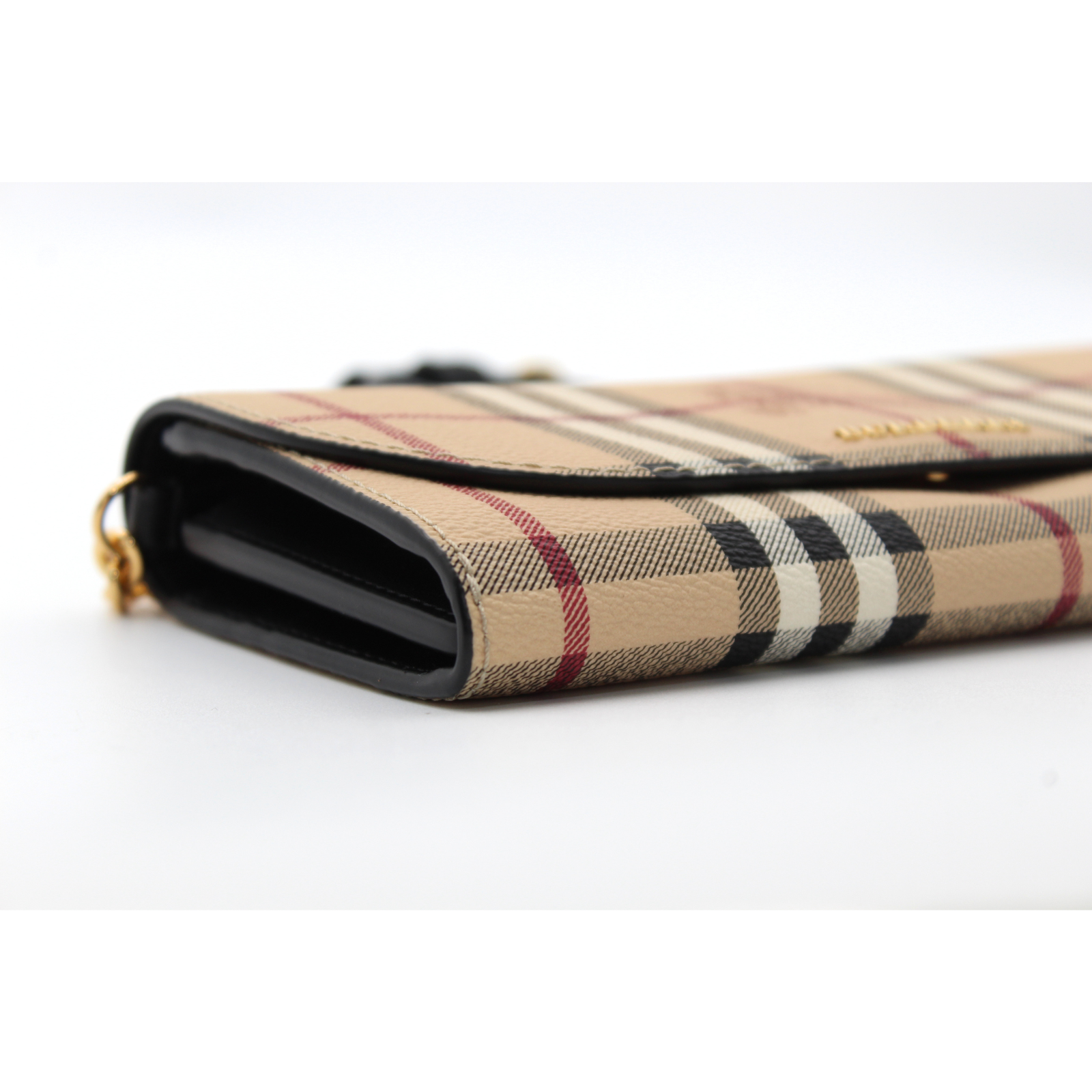 Henley Haymarket Beige Wallet on Chain