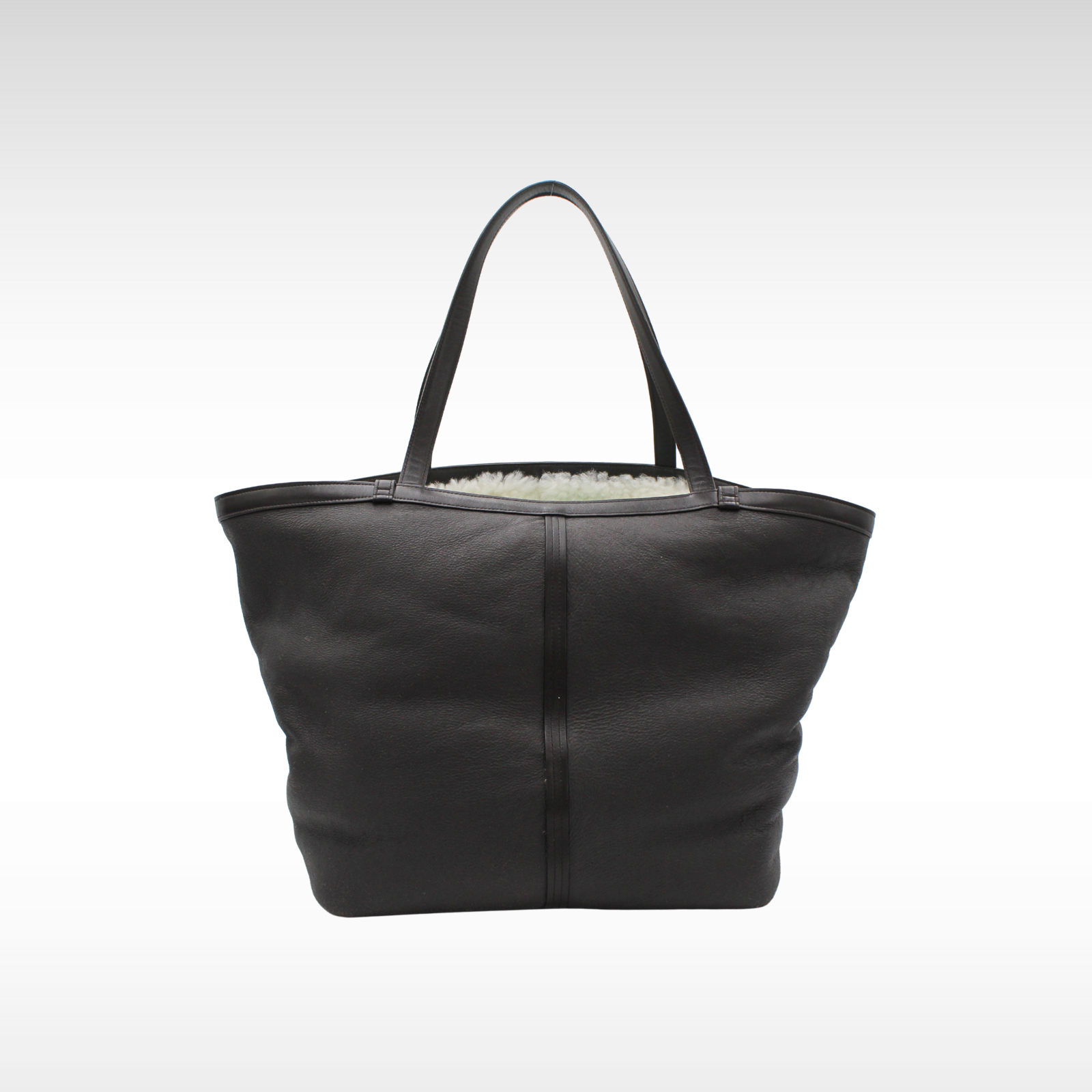 Shearling Tote Bag