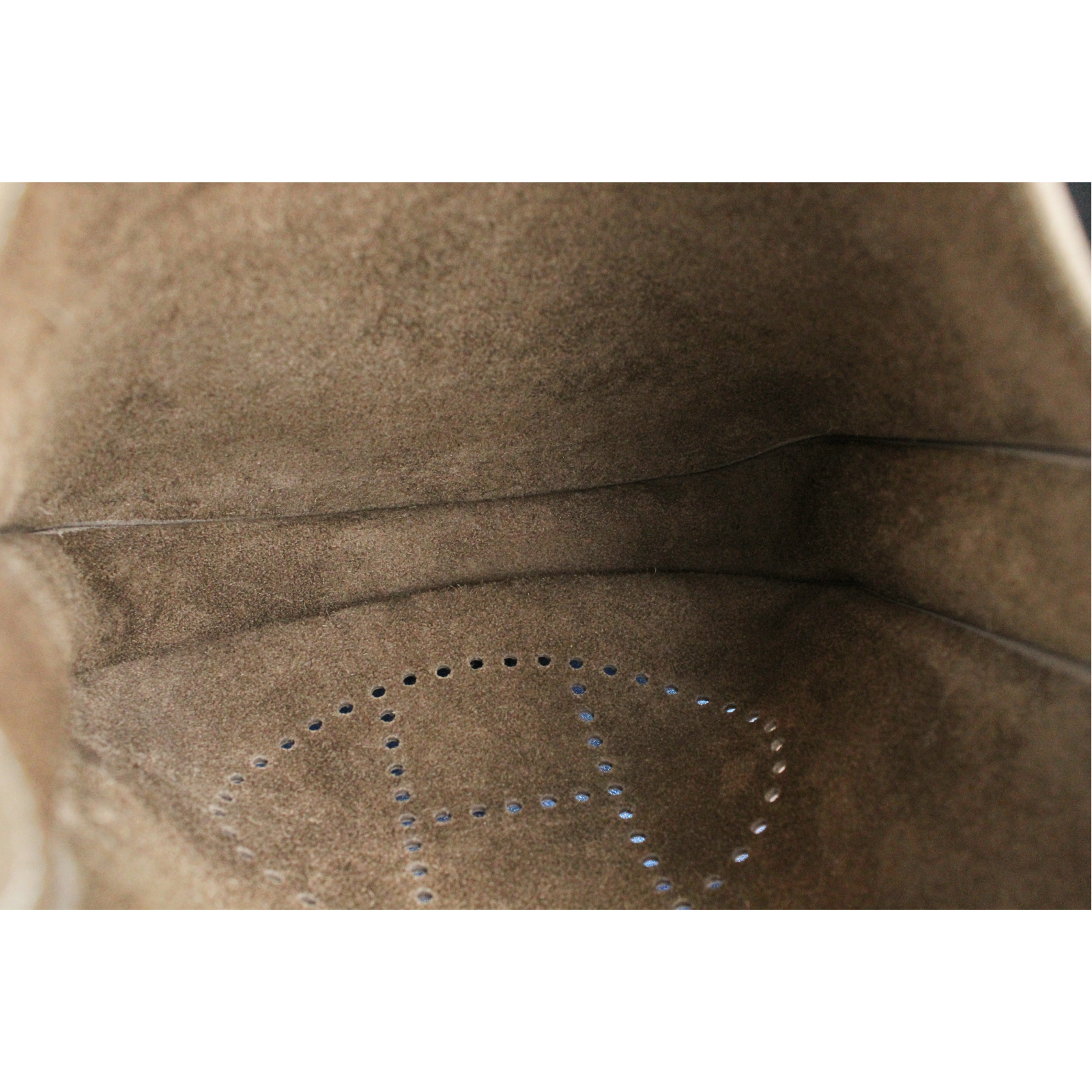 Evelyne 3 PM Taurillon Clemence Etoupe Crossbody Bag