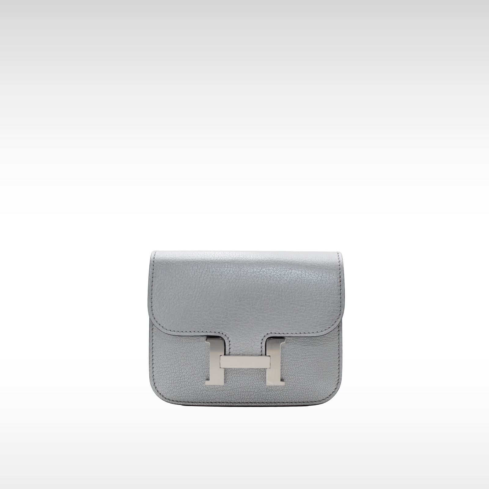 Constance Slim Chamkilight Argent Wallet
