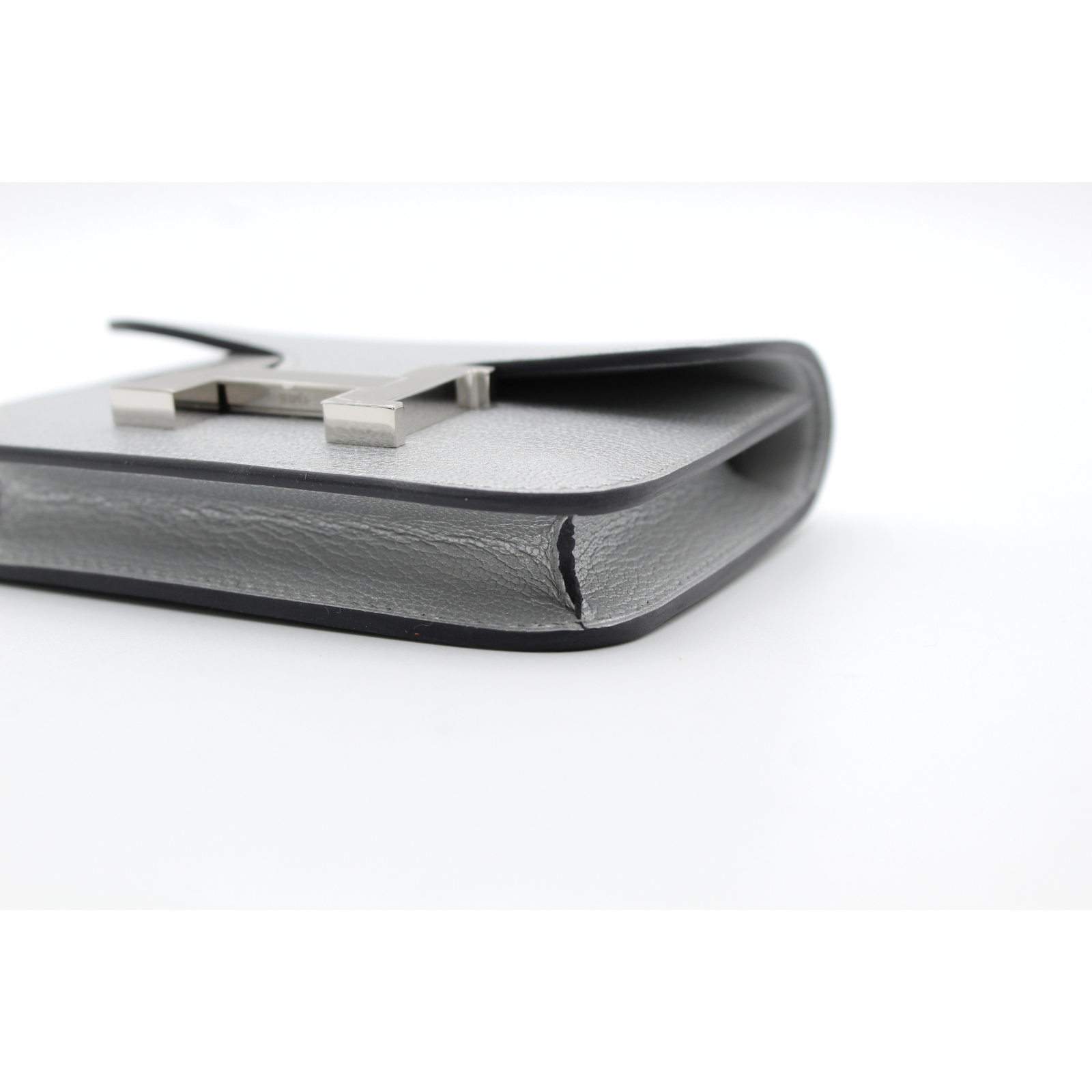 Constance Slim Chamkilight Argent Wallet