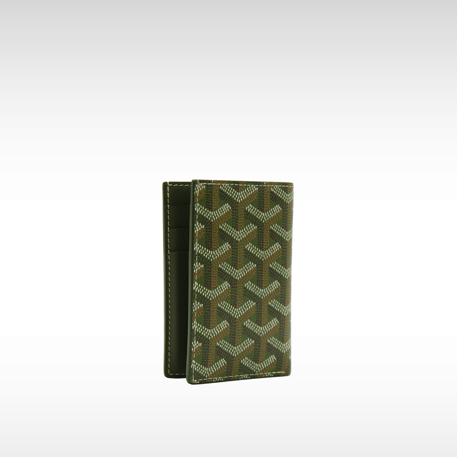 Saint Pierre Khaki Card Case
