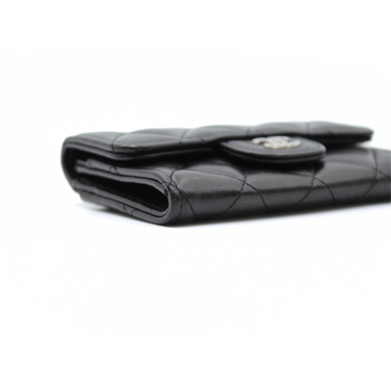 Timeless Classic Lamb Black Card Case