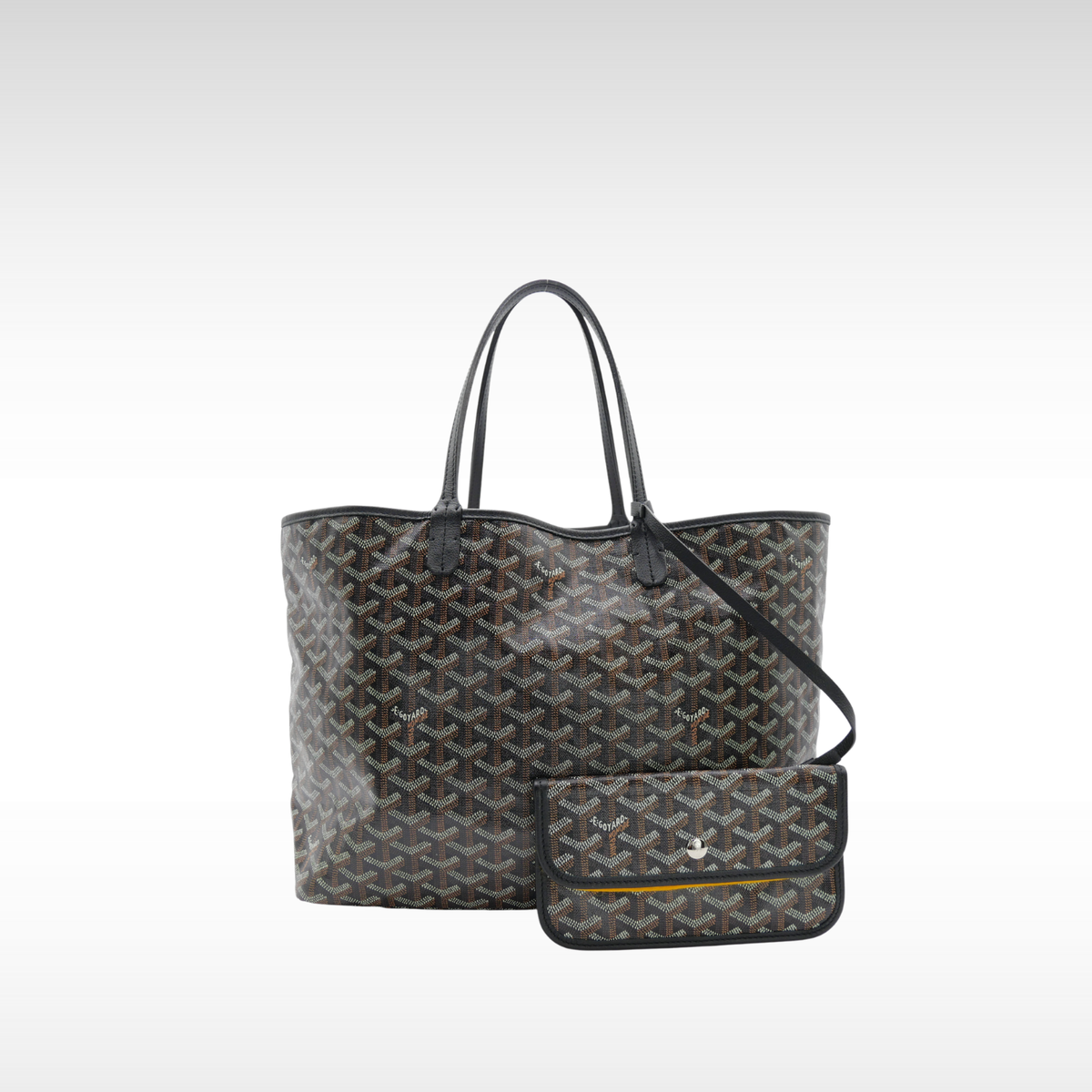 Saint Louis PM Coated Canvas Tote Bag