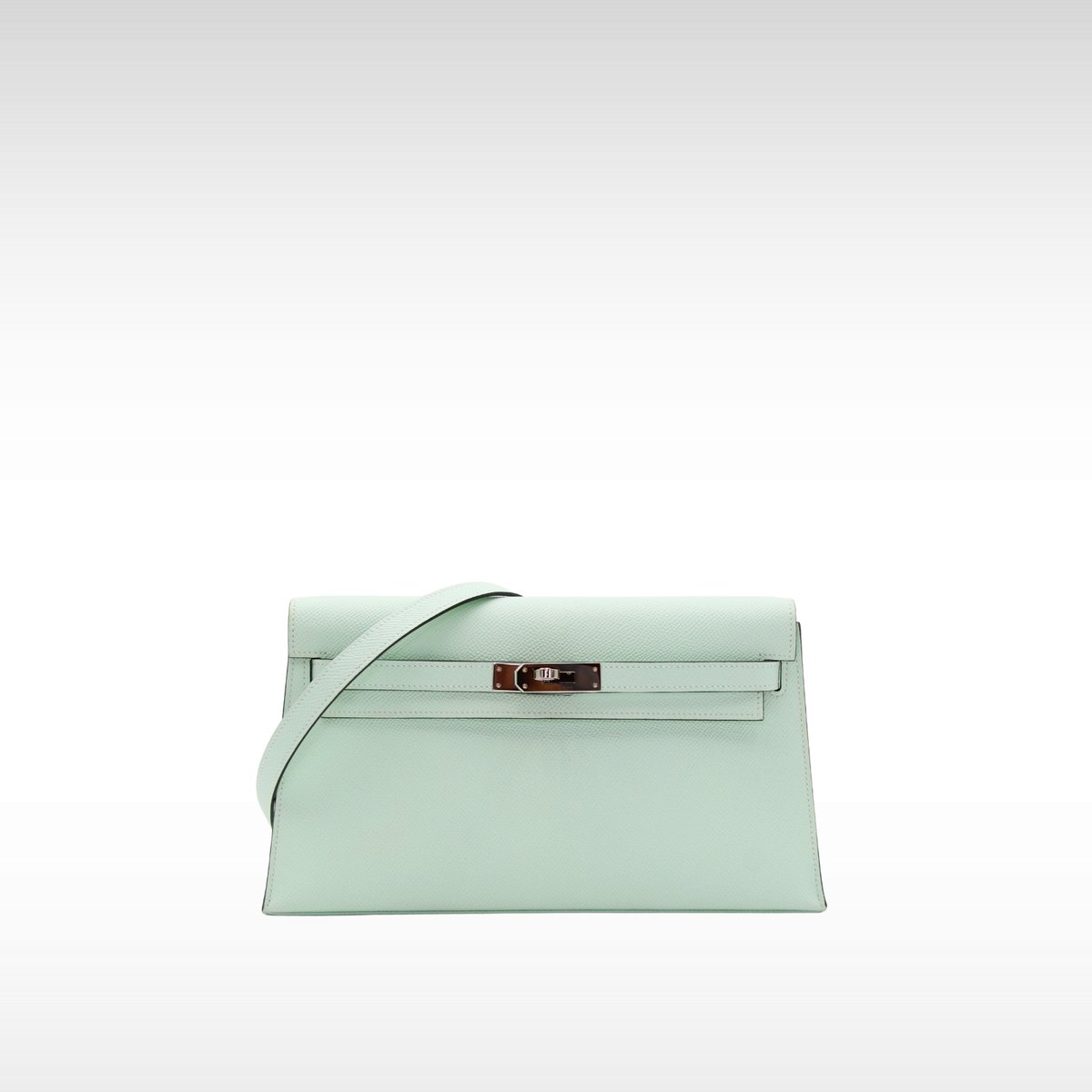 Kelly Elan Epsom Vert Peppermint Shoulder Bag