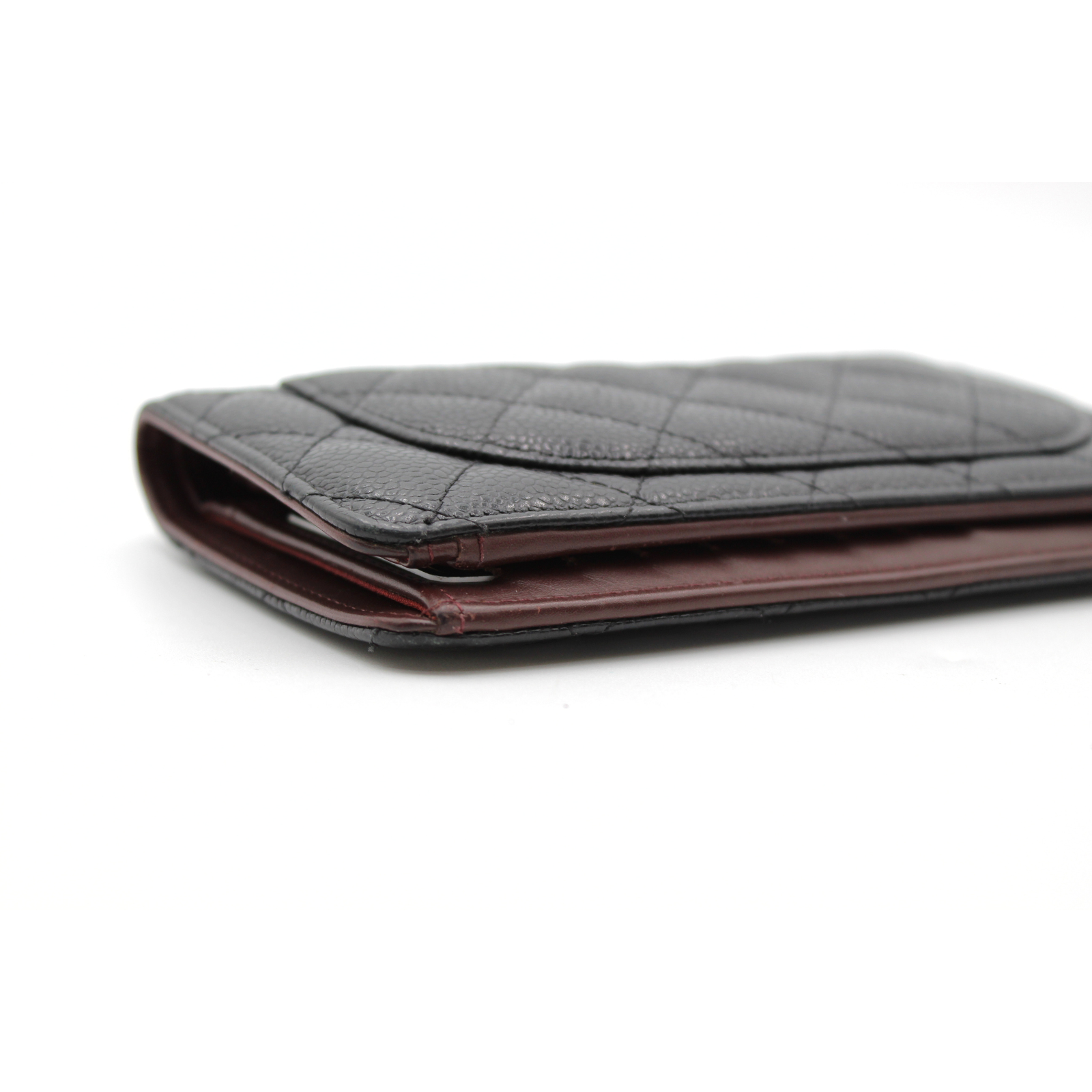 Timeless Classic Caviar Black Wallet