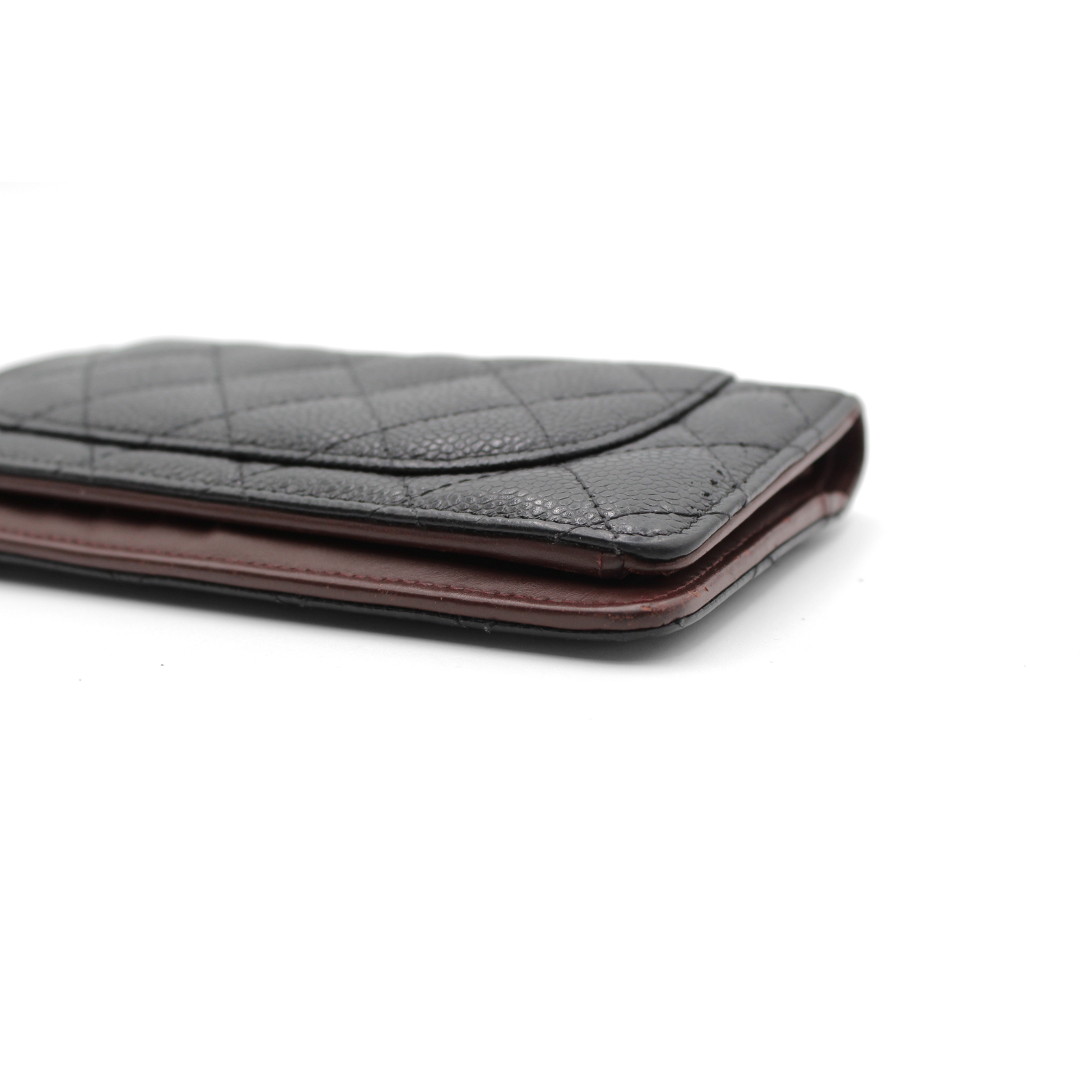 Timeless Classic Caviar Black Wallet