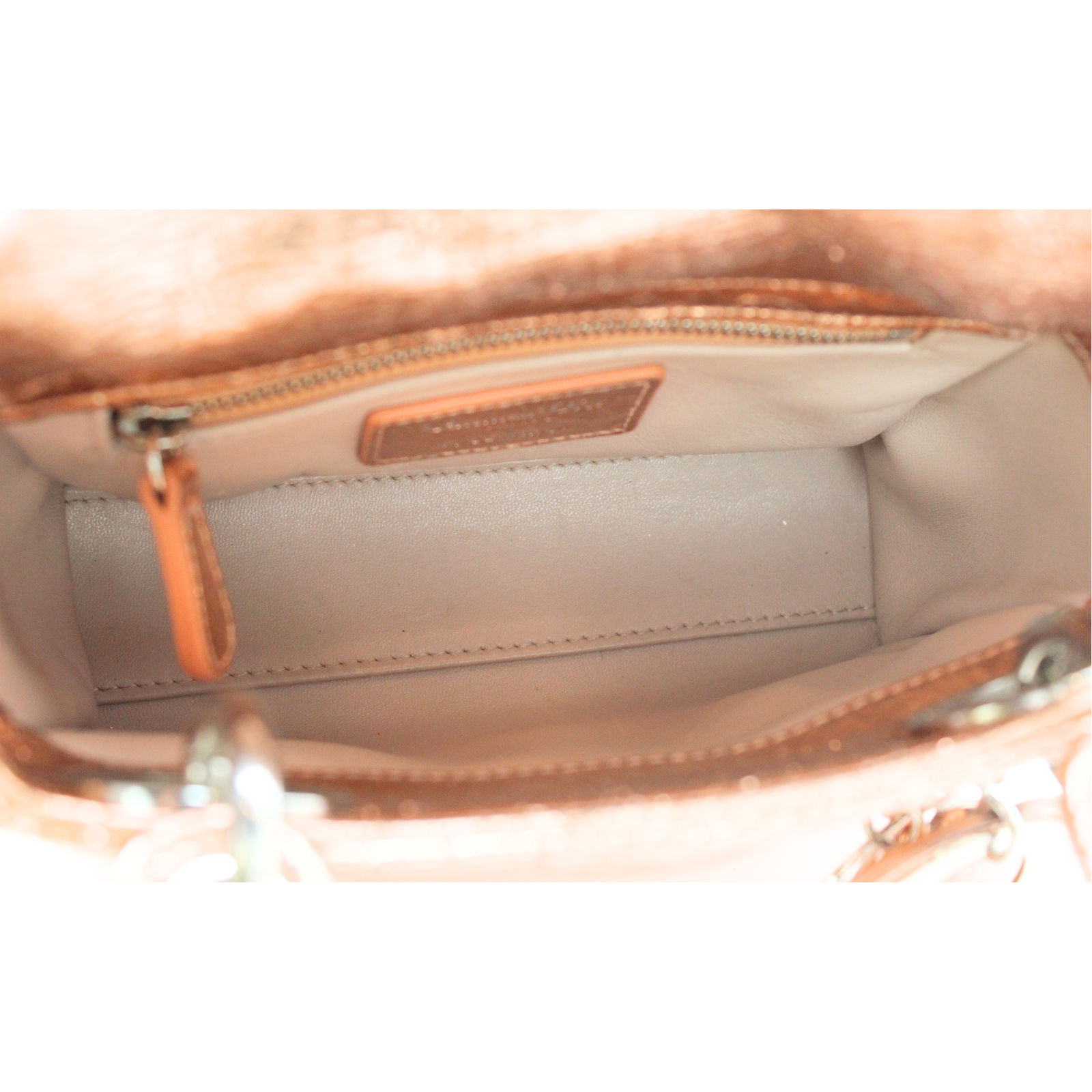 Lady Dior Mini Calf Handbag