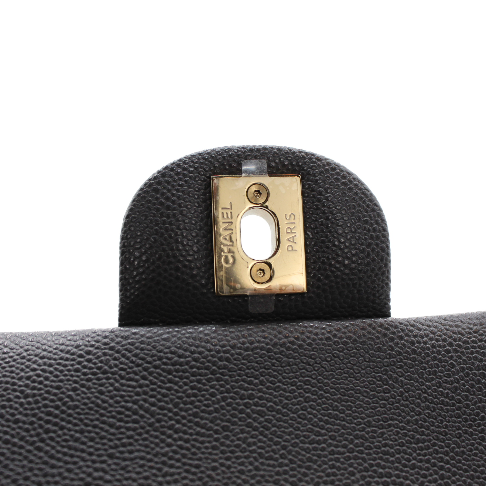 Classic Caviar Gray Small Shoulder Bag