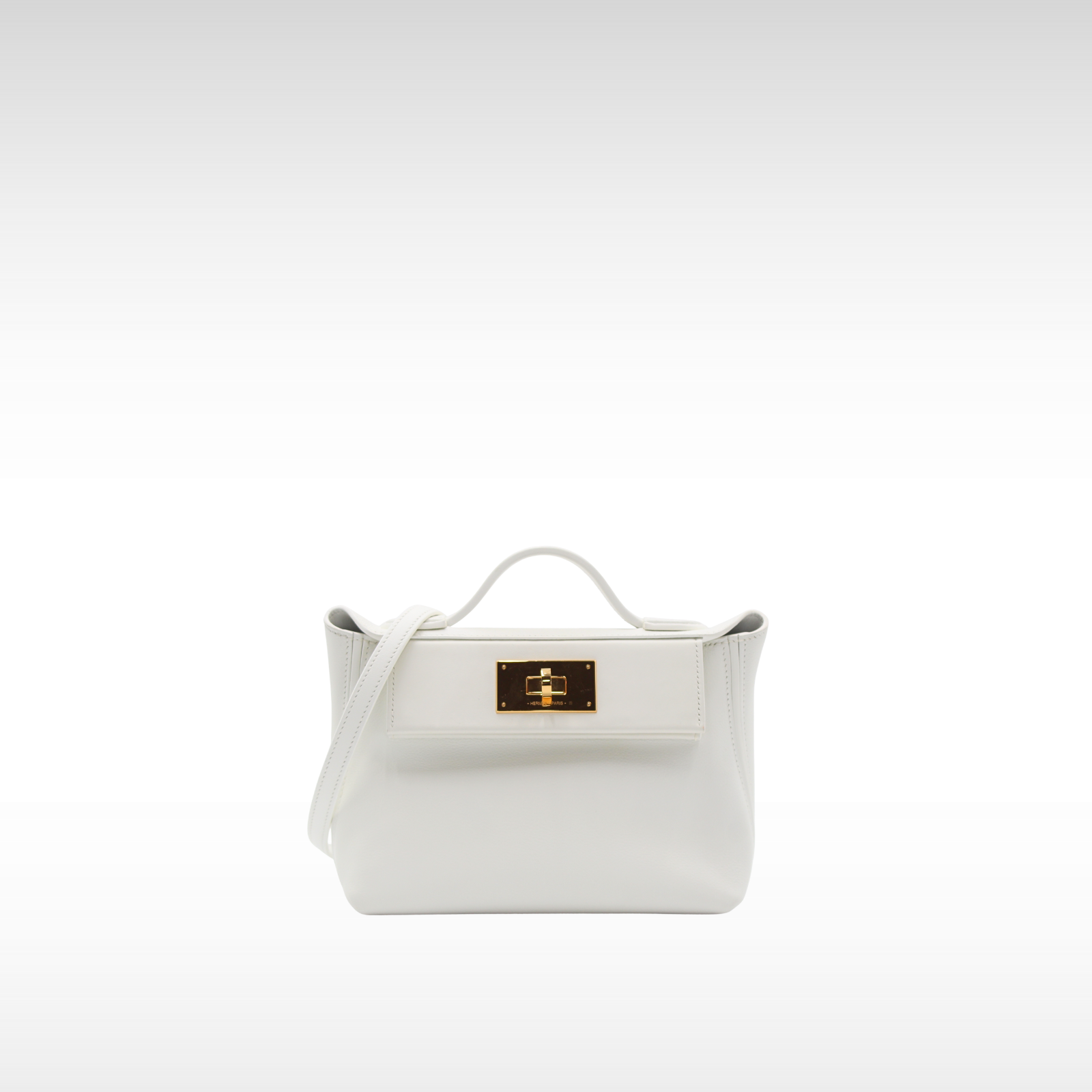 24/24 21 Evercolor White Handbag