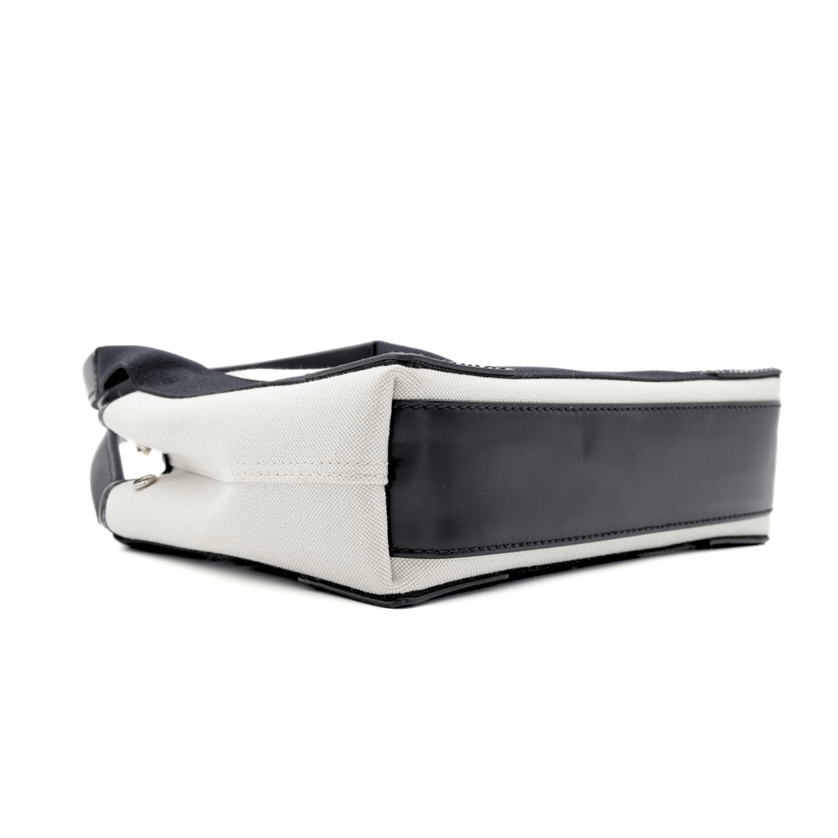 Navy Cabas XS Canvas Handbag