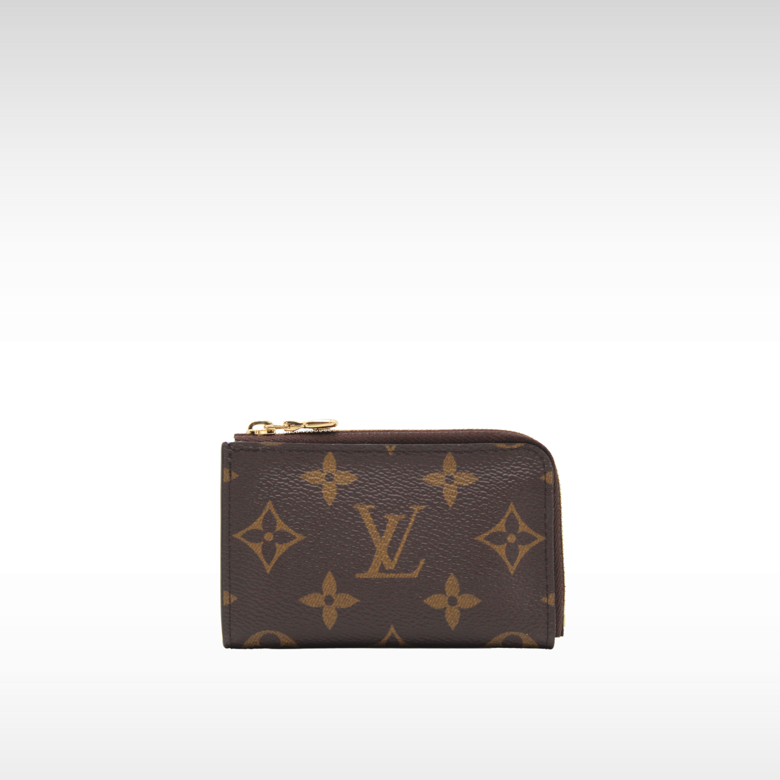 Noa Key Holder Monogram Marron + Blue Olympe Coin Case