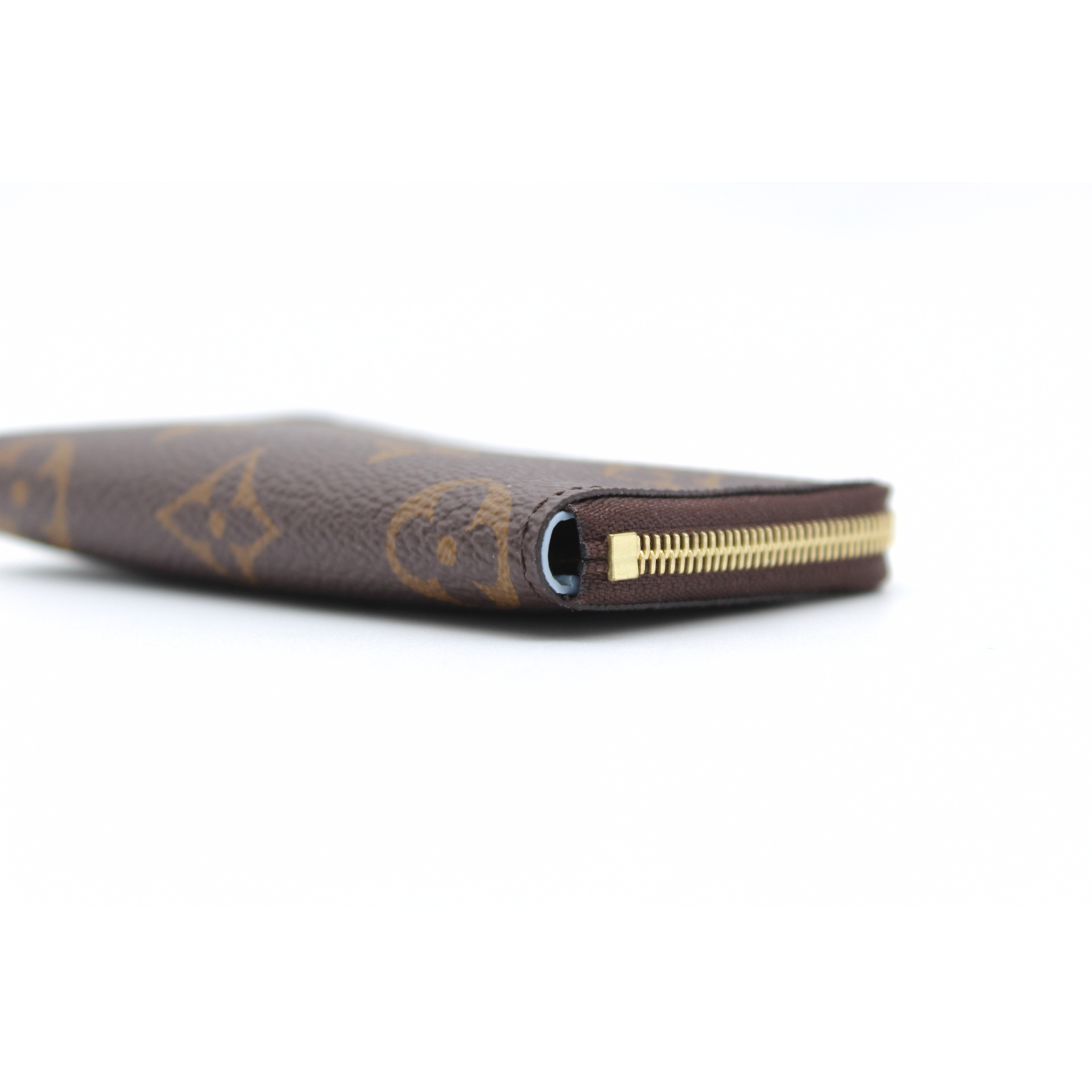 Noa Key Holder Monogram Marron + Blue Olympe Coin Case