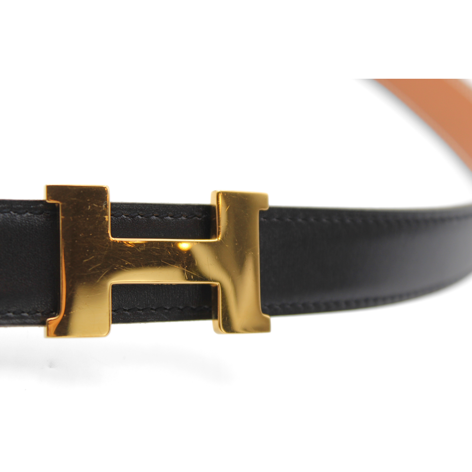 Mini Constance 65 24mm Box Calf Belt