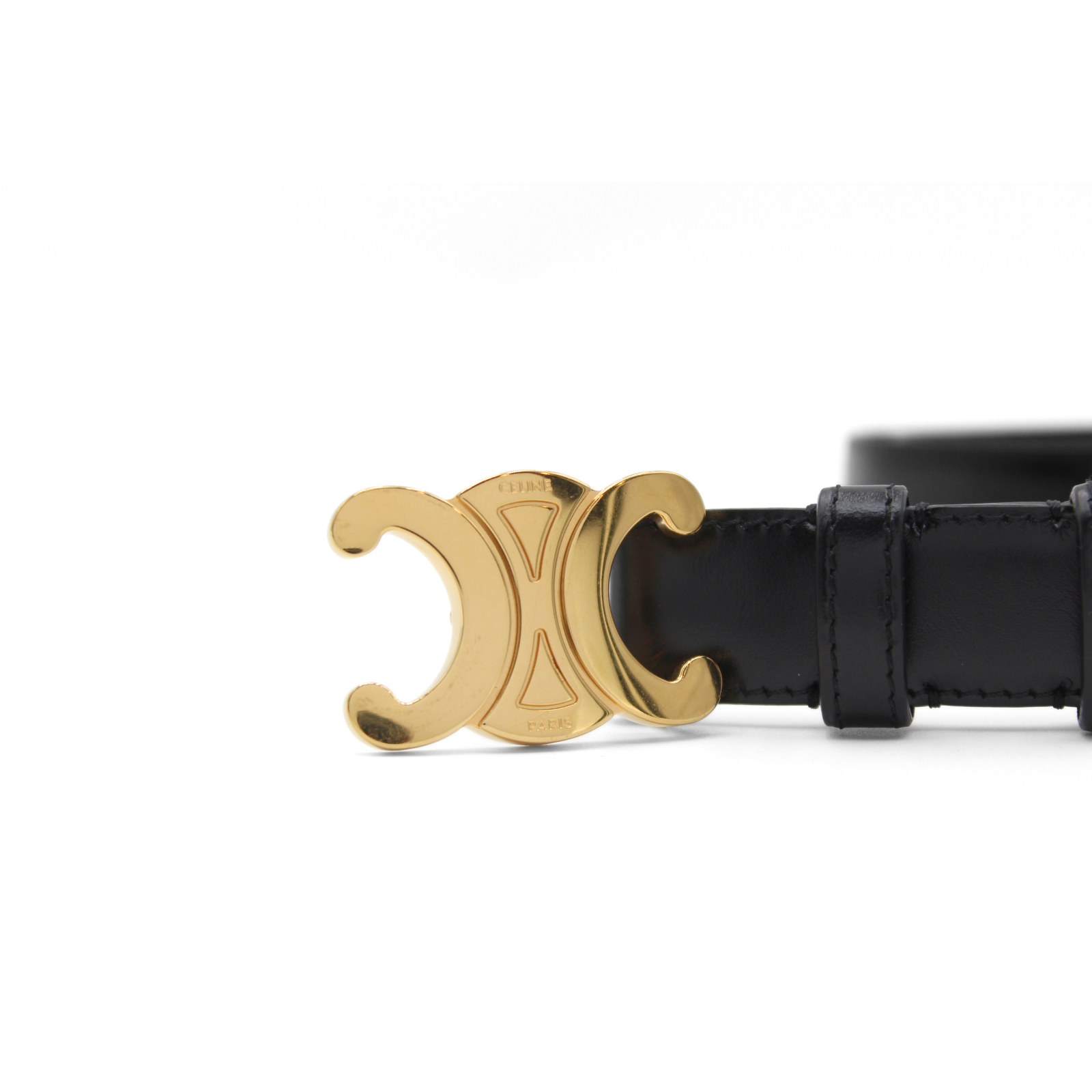 Medium Triomphe 85 25mm Calf Belt