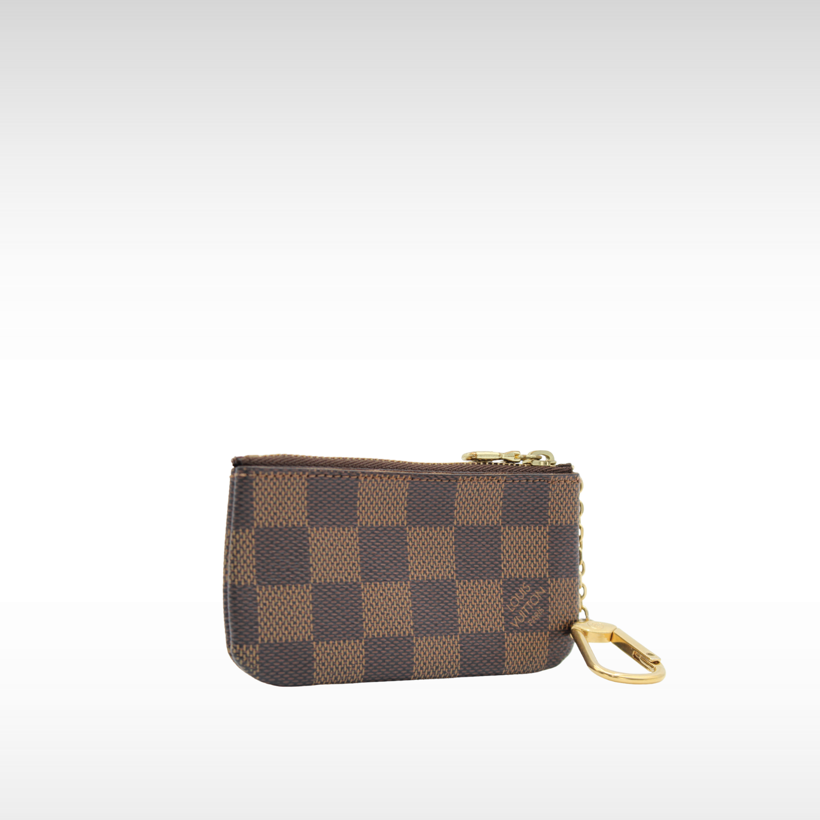 Key Pouch Damier Ebene Coin Case