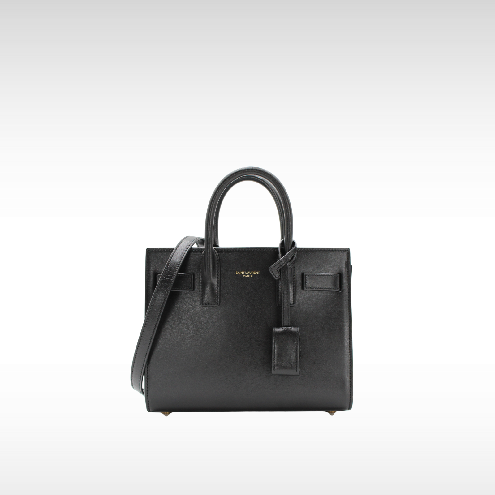 Sac De Jour Nano Calf Black Handbag