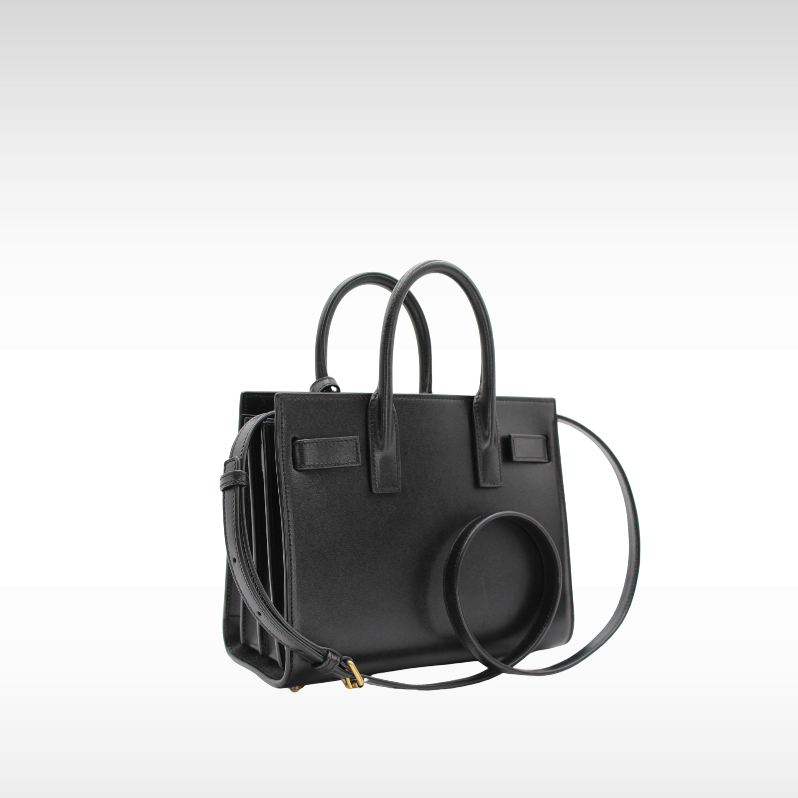 Sac De Jour Nano Calf Black Handbag