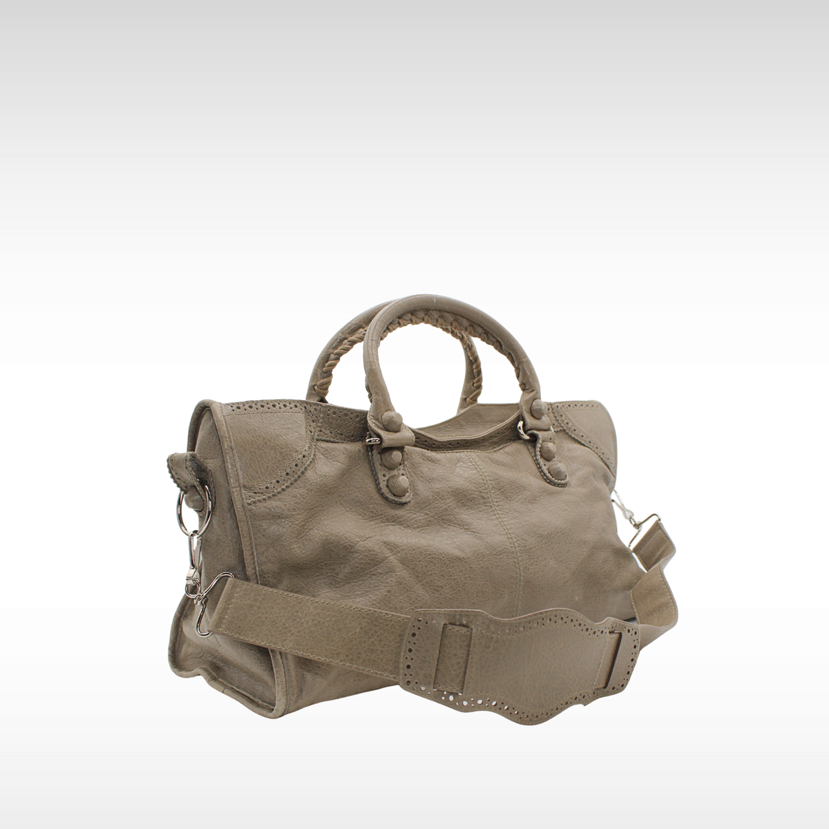 Brogues Part Time Lamb Gray Handbag