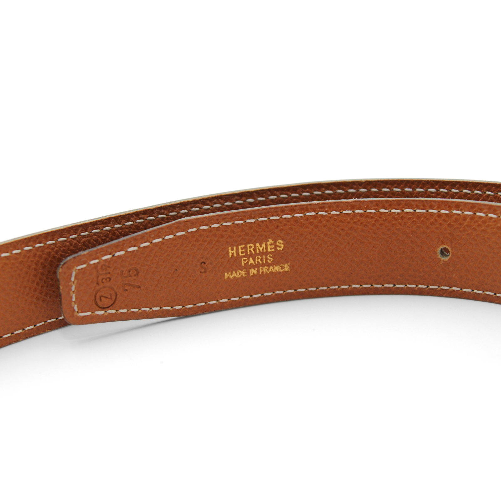 Harp 75 24mm Box Calf Black + Gold Belt