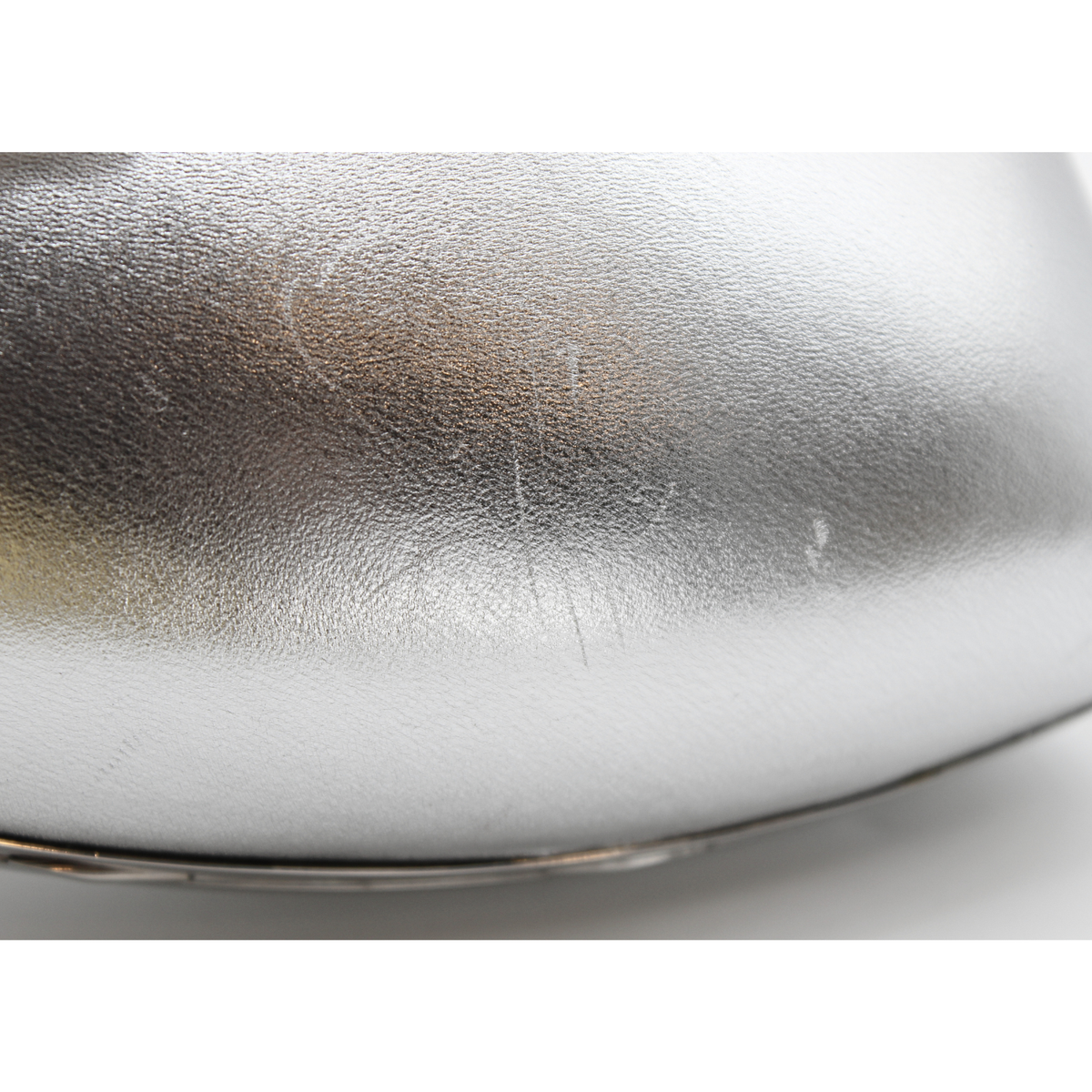 Love Box Calf Silver Shoulder Bag