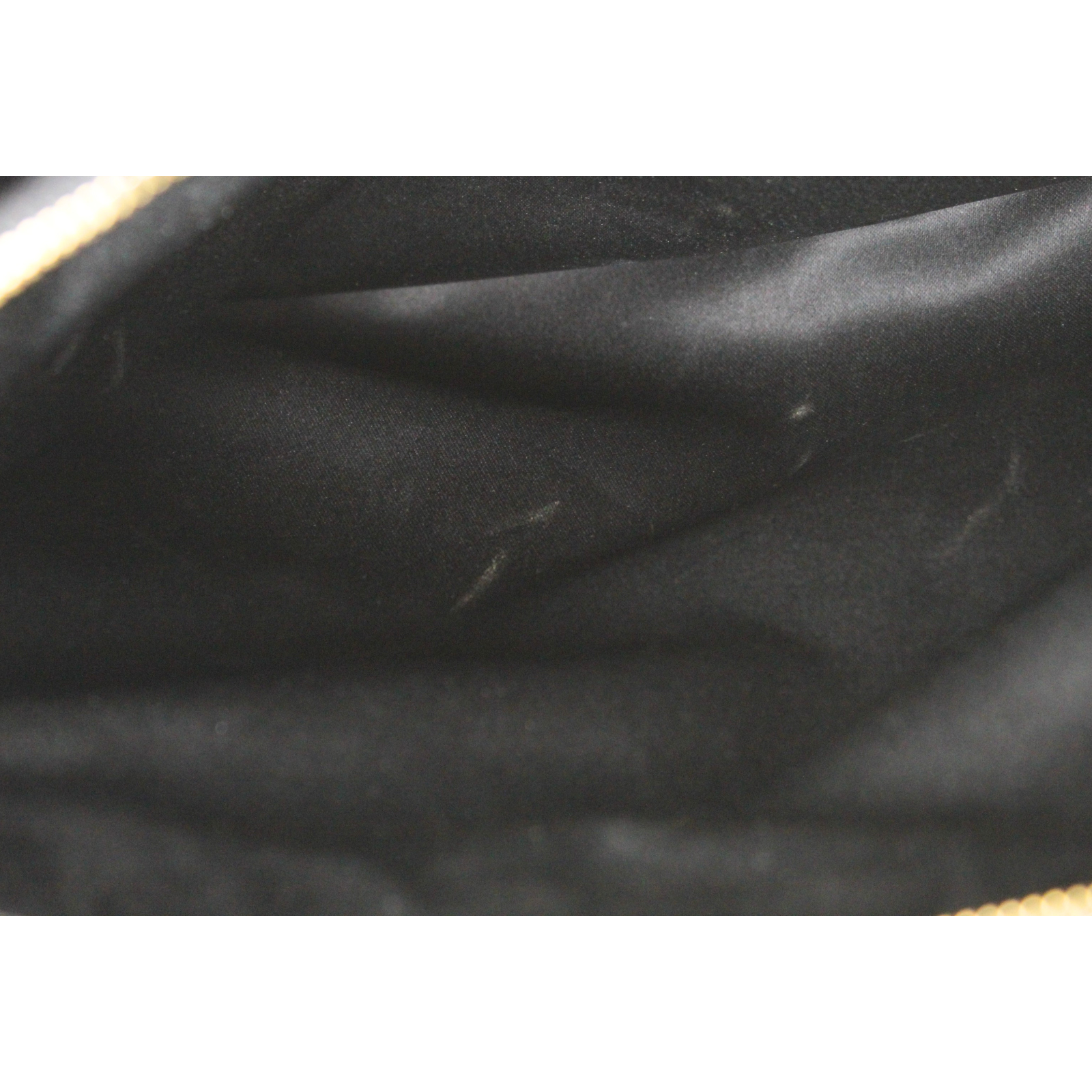 Grand Shopping Tote Caviar Black Shoulder Bag
