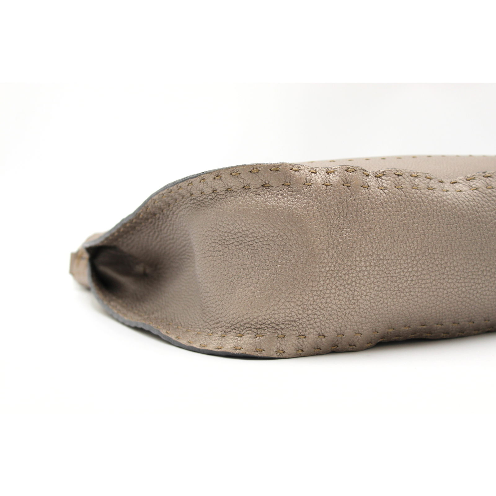 Selleria Calf Gray Shoulder Bag