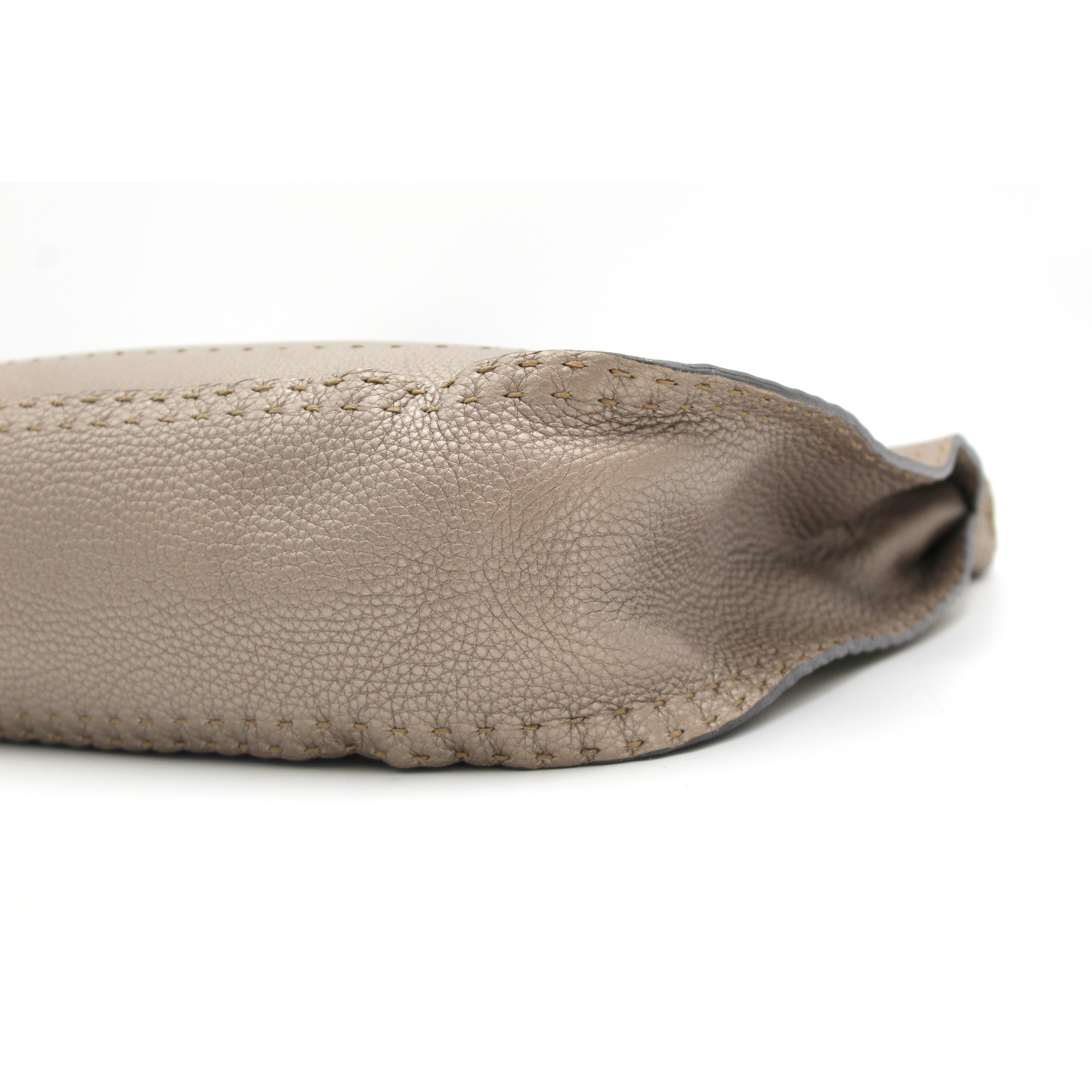 Selleria Calf Gray Shoulder Bag