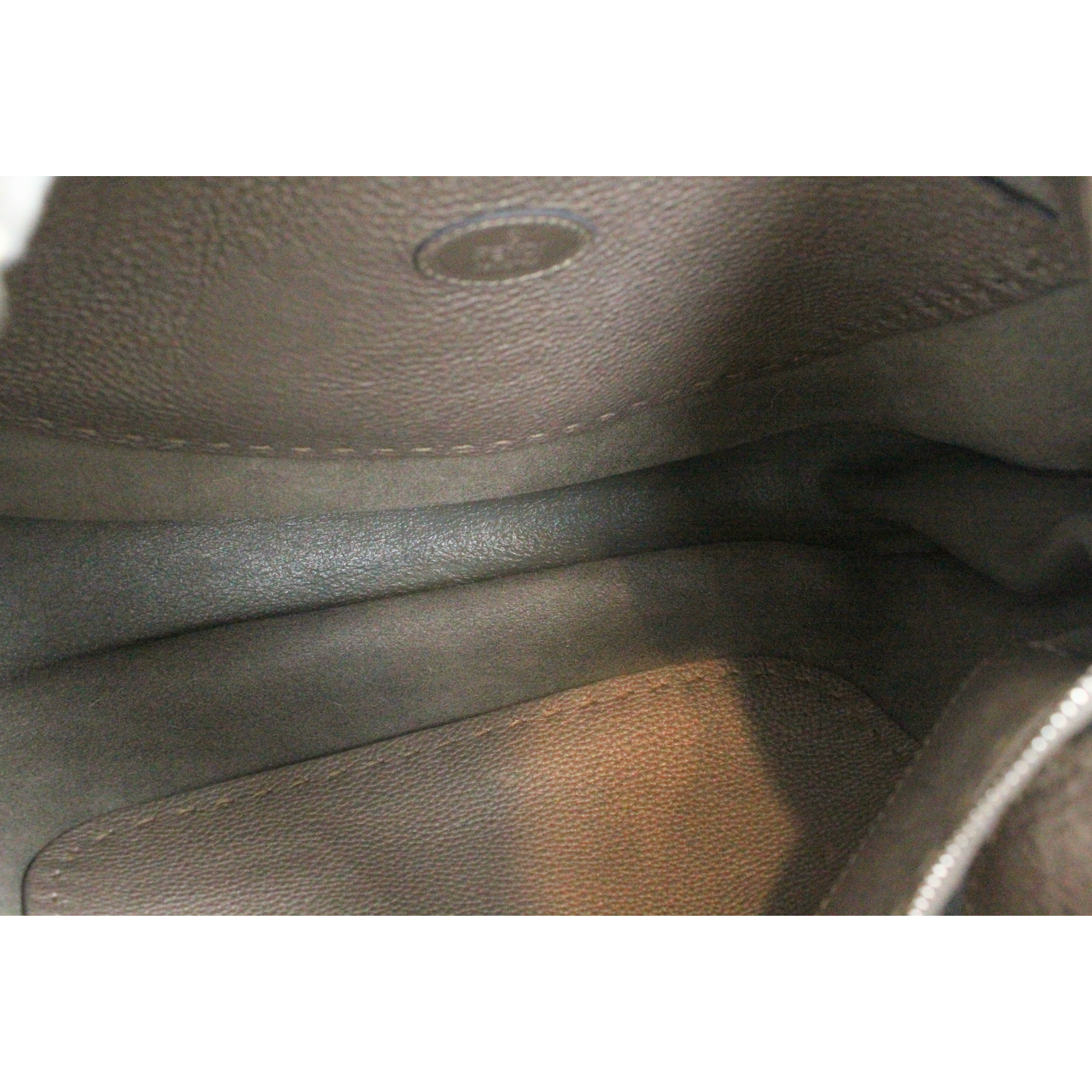 Selleria Calf Gray Shoulder Bag
