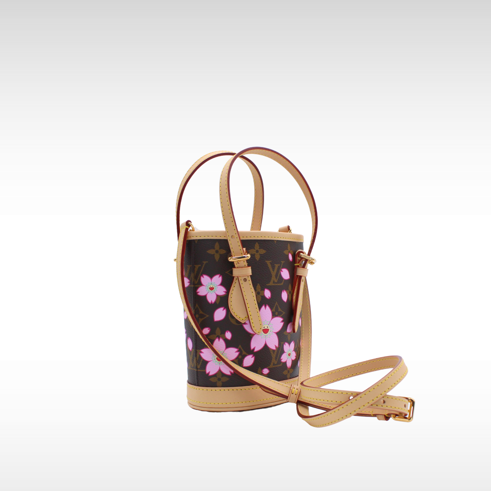 Bucket LV x Takashi Murakami Handbag