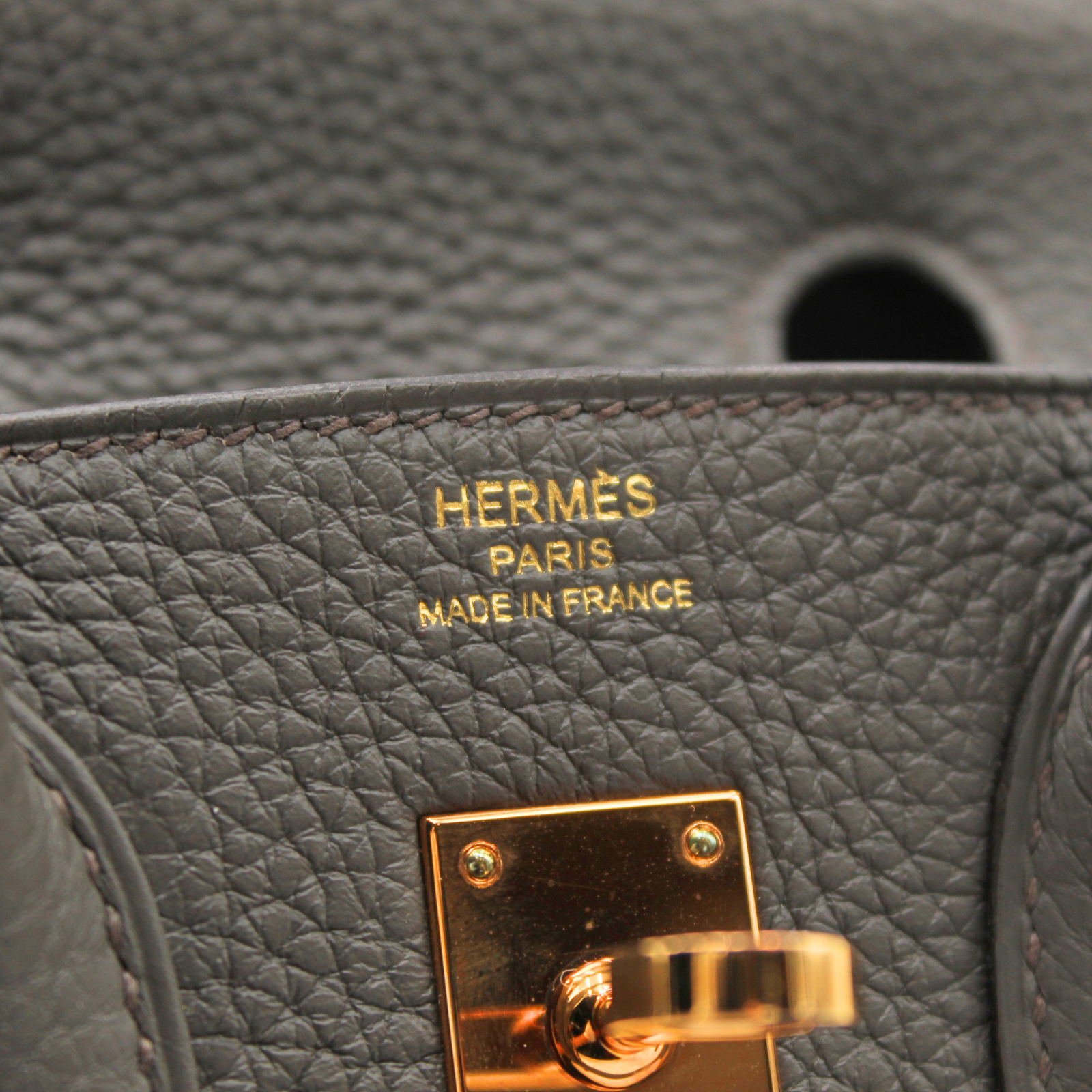 Birkin 25 Togo Etain
