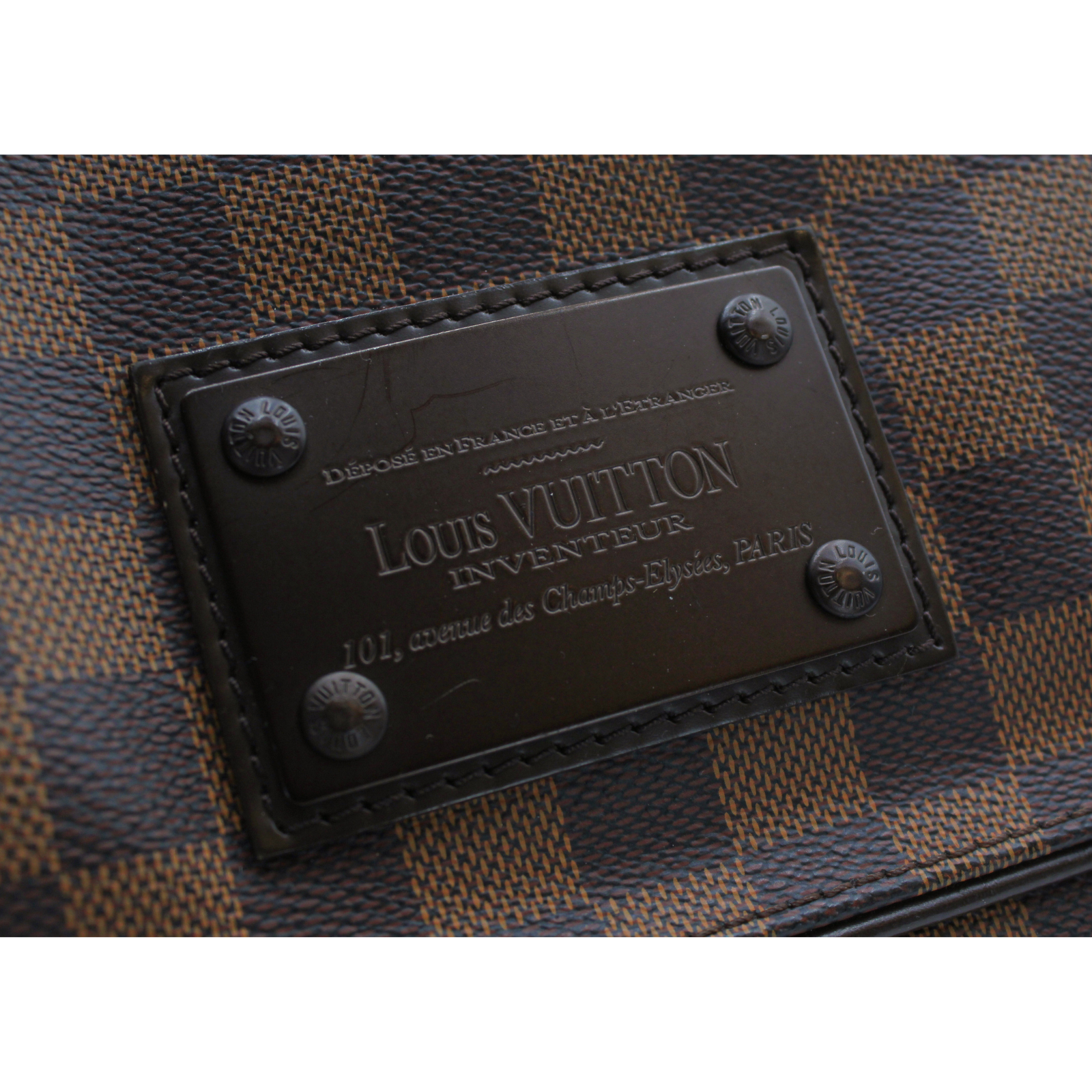 Brooklyn PM Damier Crossbody Bag