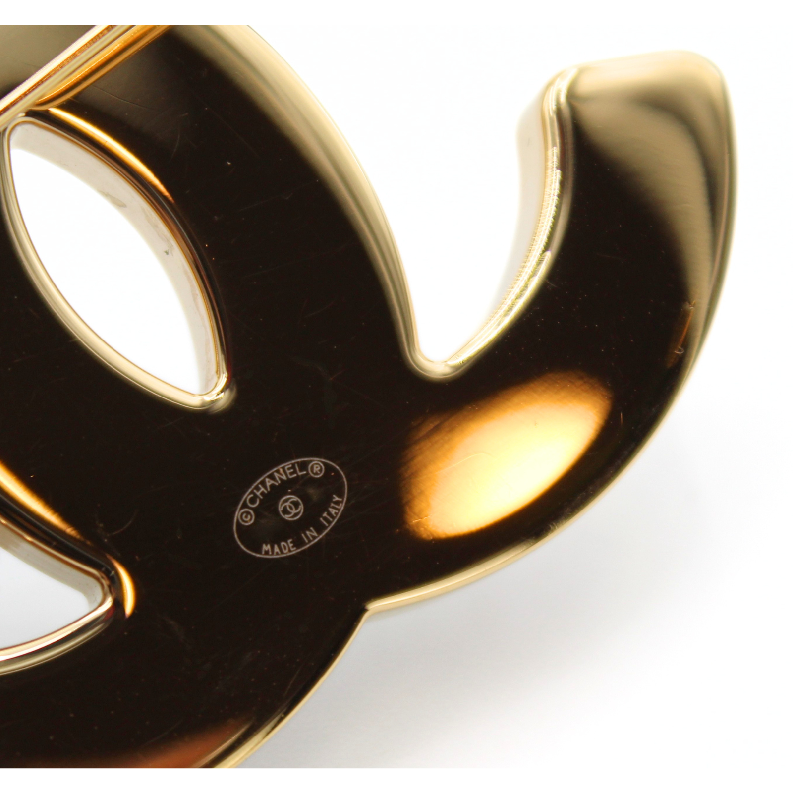 Enamel Black Brooch