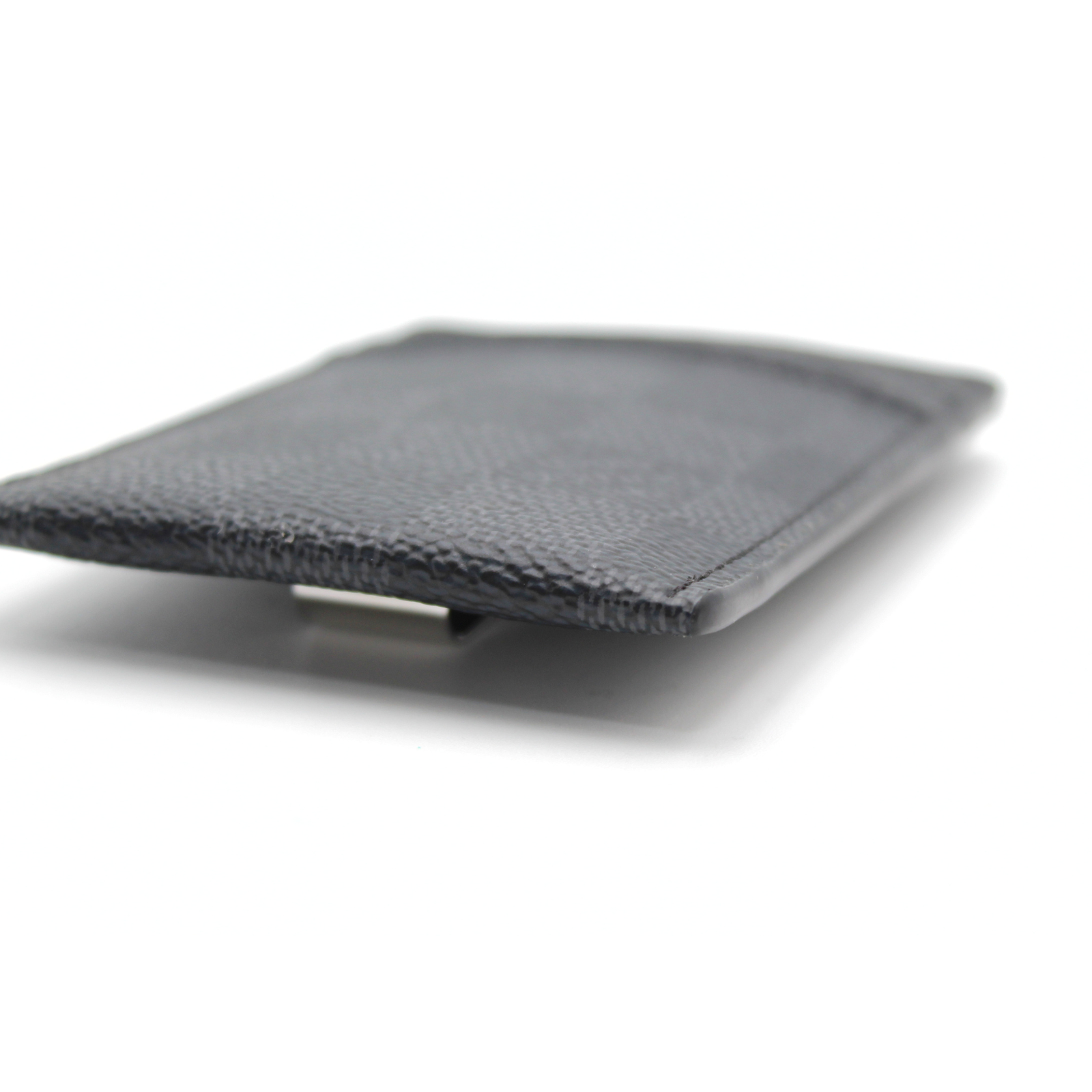 Pince Damier Graphite Card Case