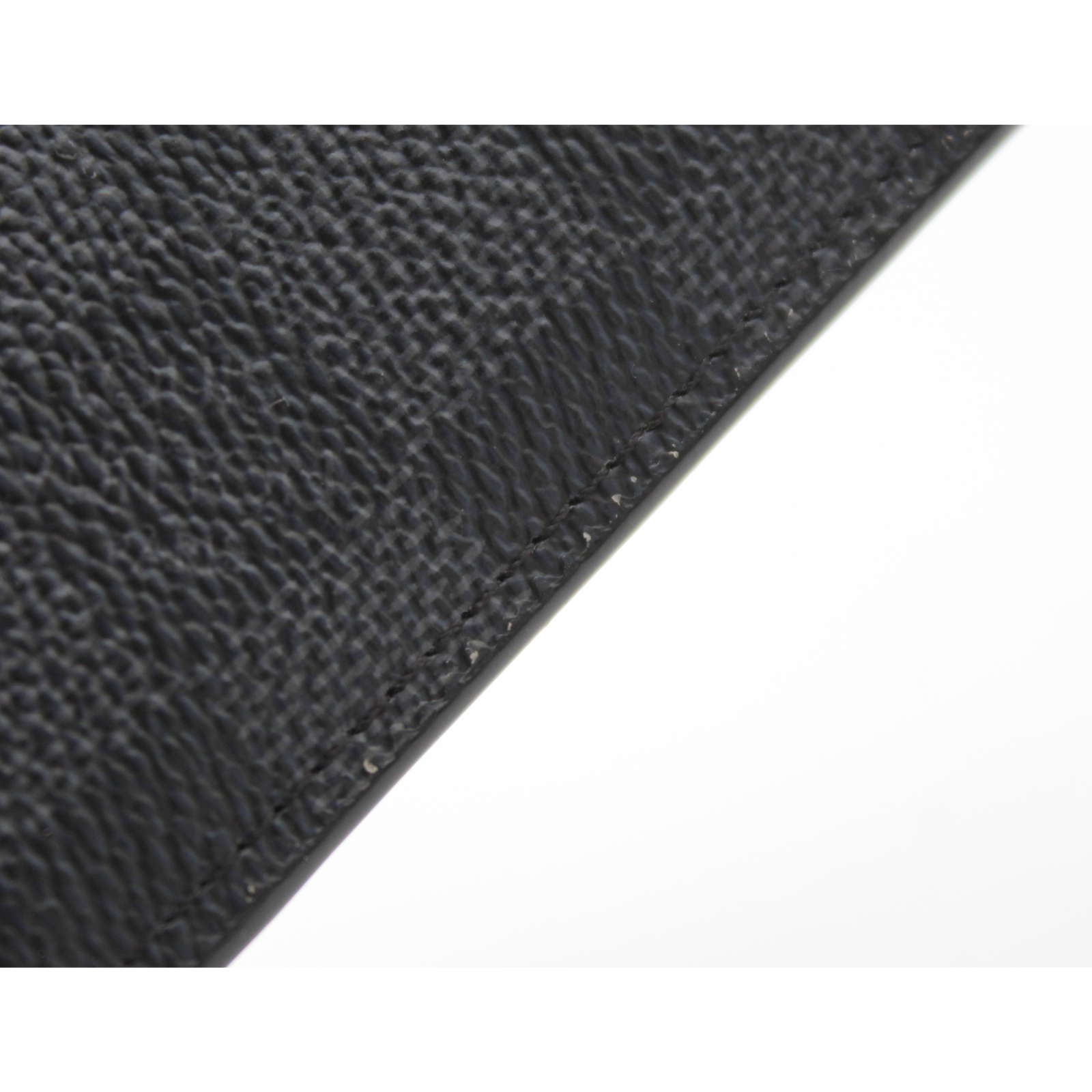 Pince Damier Graphite Card Case