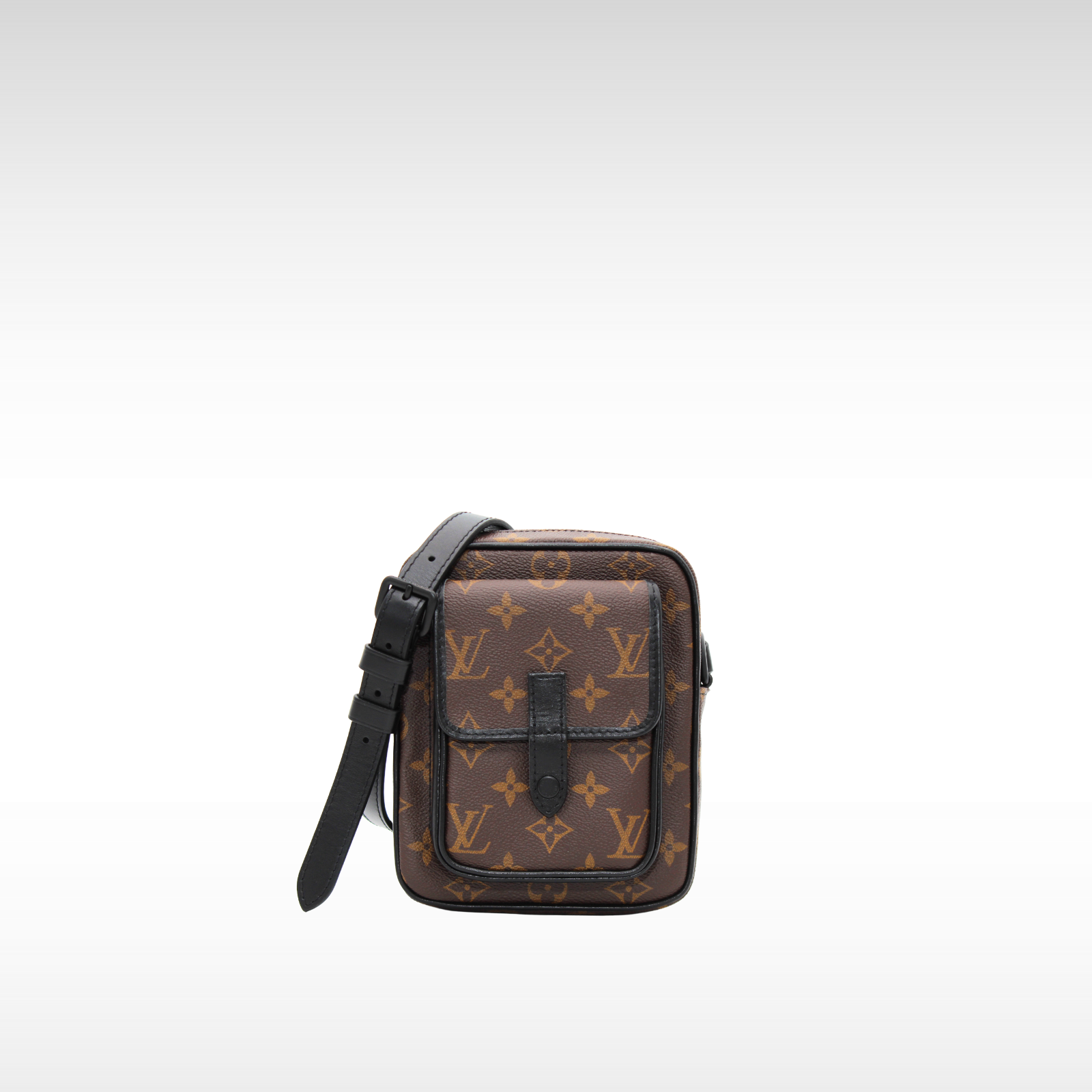 Christopher Wearable Wallet Monogram Macassar Crossbody Bag