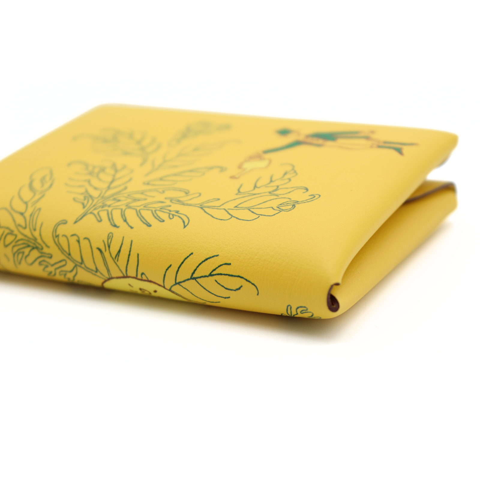 Calvi Duo Pommiers Fouboung Swift Jaune de Naples Card Case