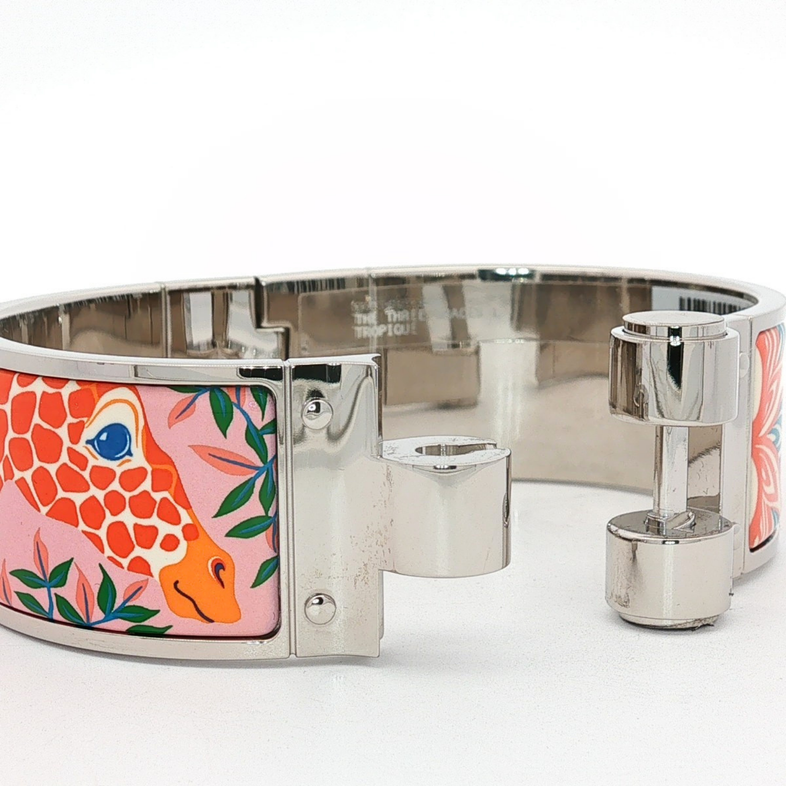 Charniere The Three Graces Metal Pink + Orange Bracelet