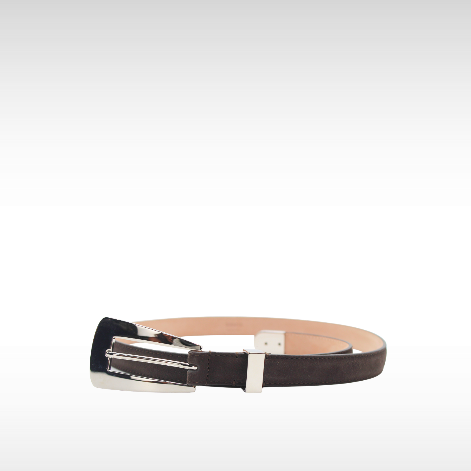 Small Lucca 75 Suede Belt