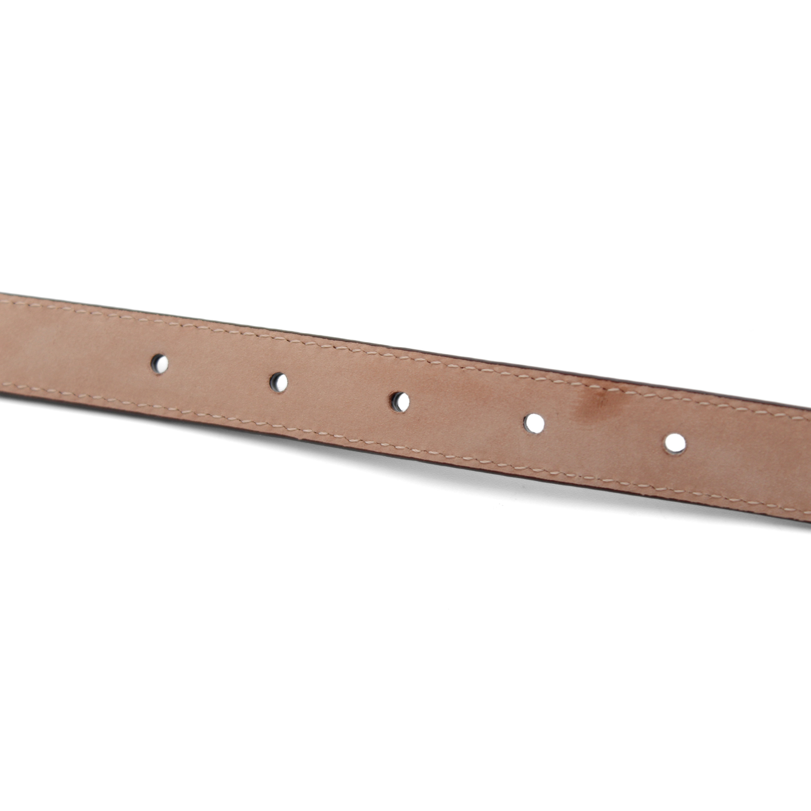 Small Lucca 75 Suede Belt