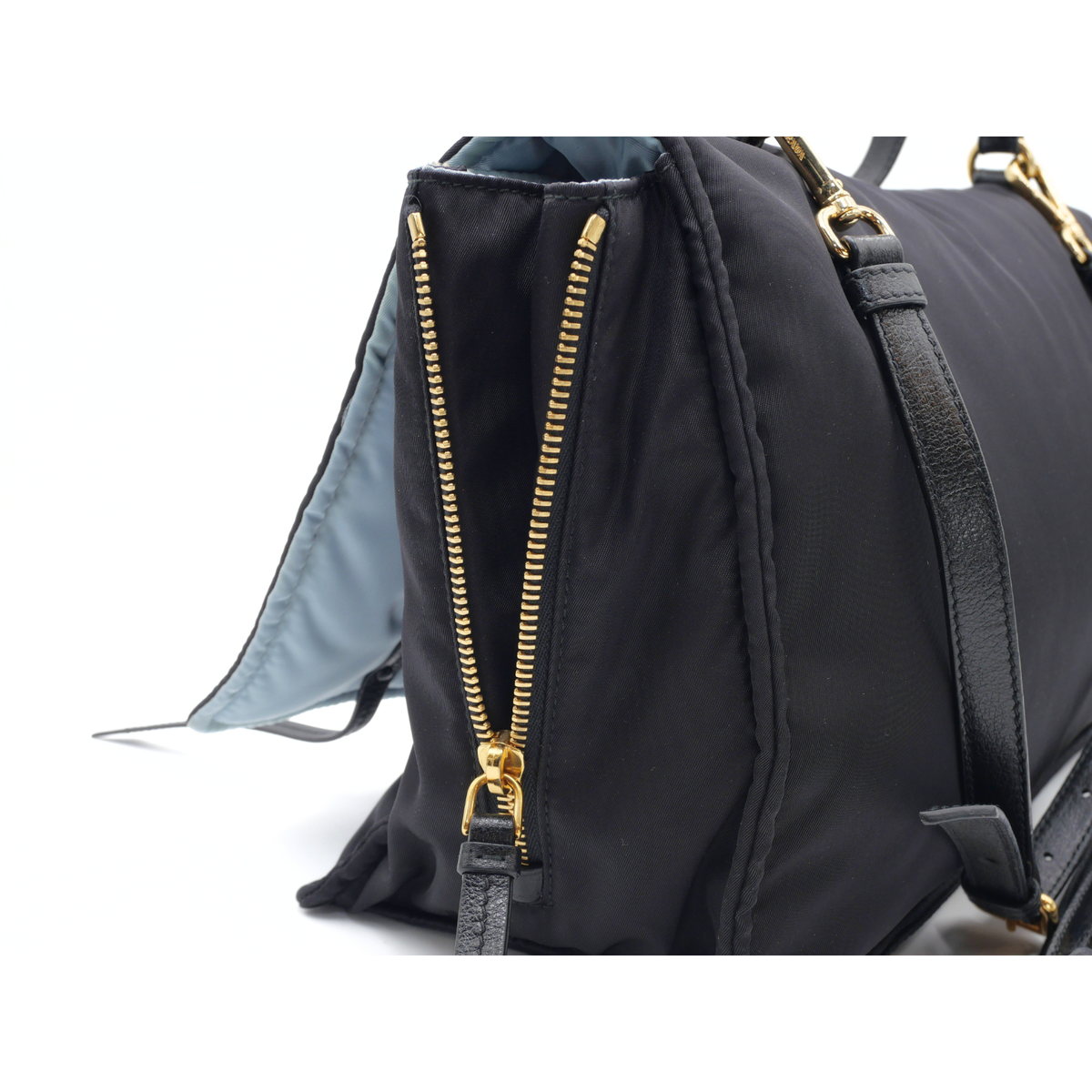 Etiquette Nylon Shoulder Bag