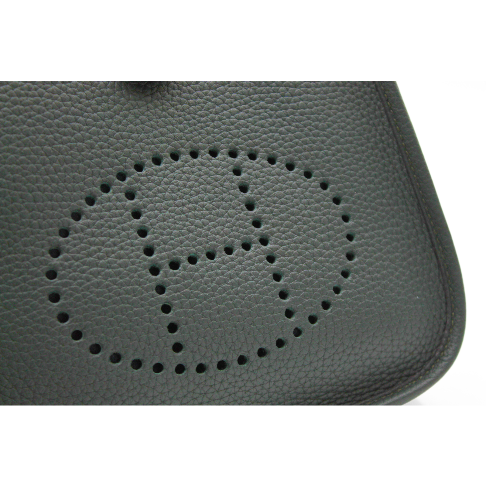 Evelyne Amazone 16 Taurillon Clemence Vert Fonce Crossbody Bag