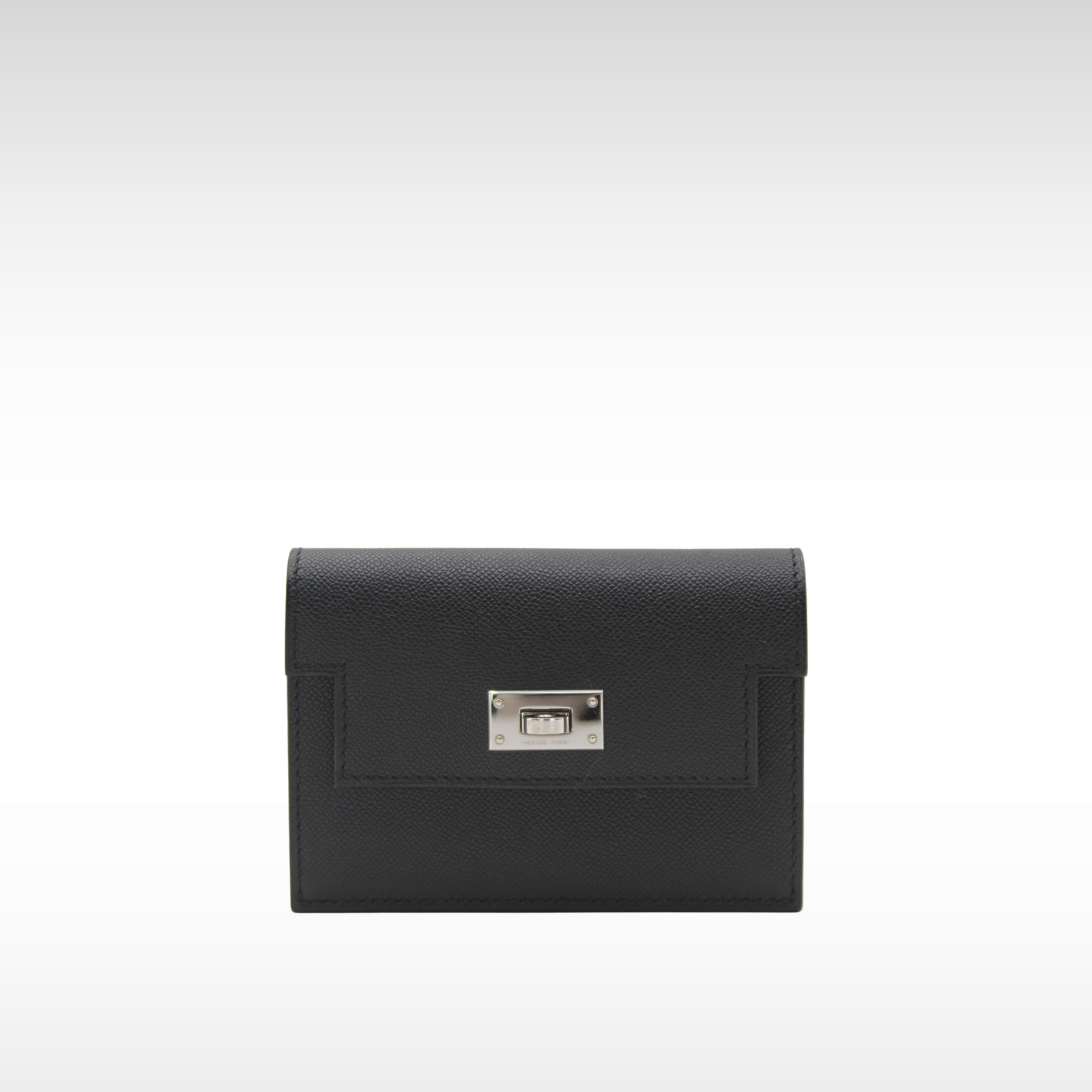 Kelly Pocket Slim Madame Black Wallet